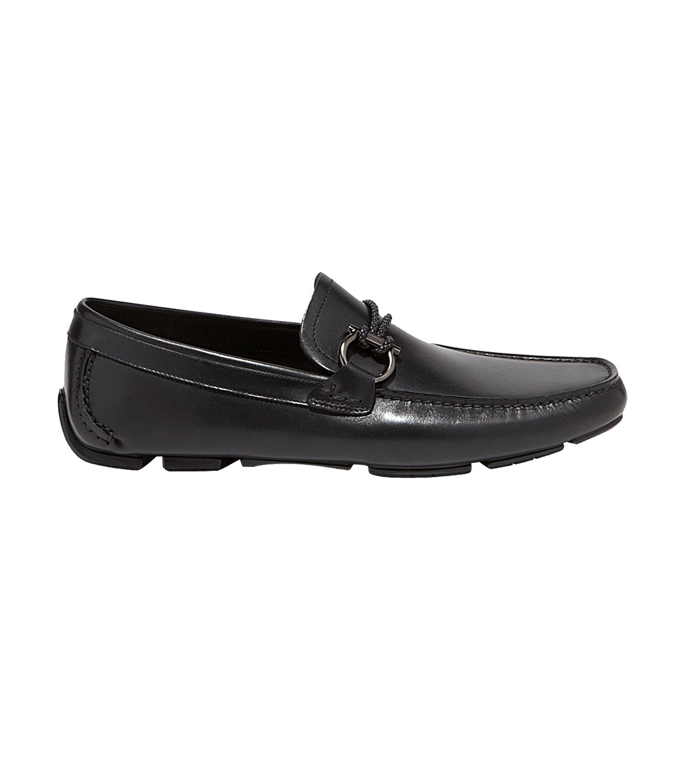 Gancini Driver Moccasins Black