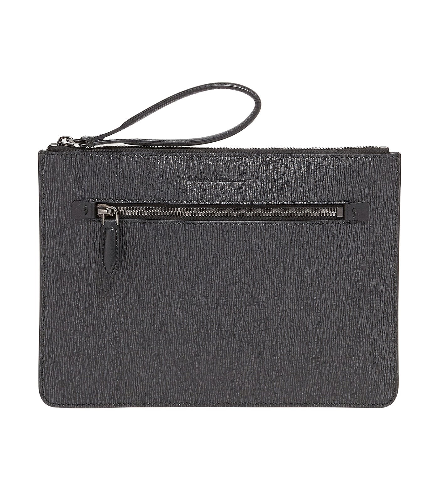 Travel Document Holder Gray and Black