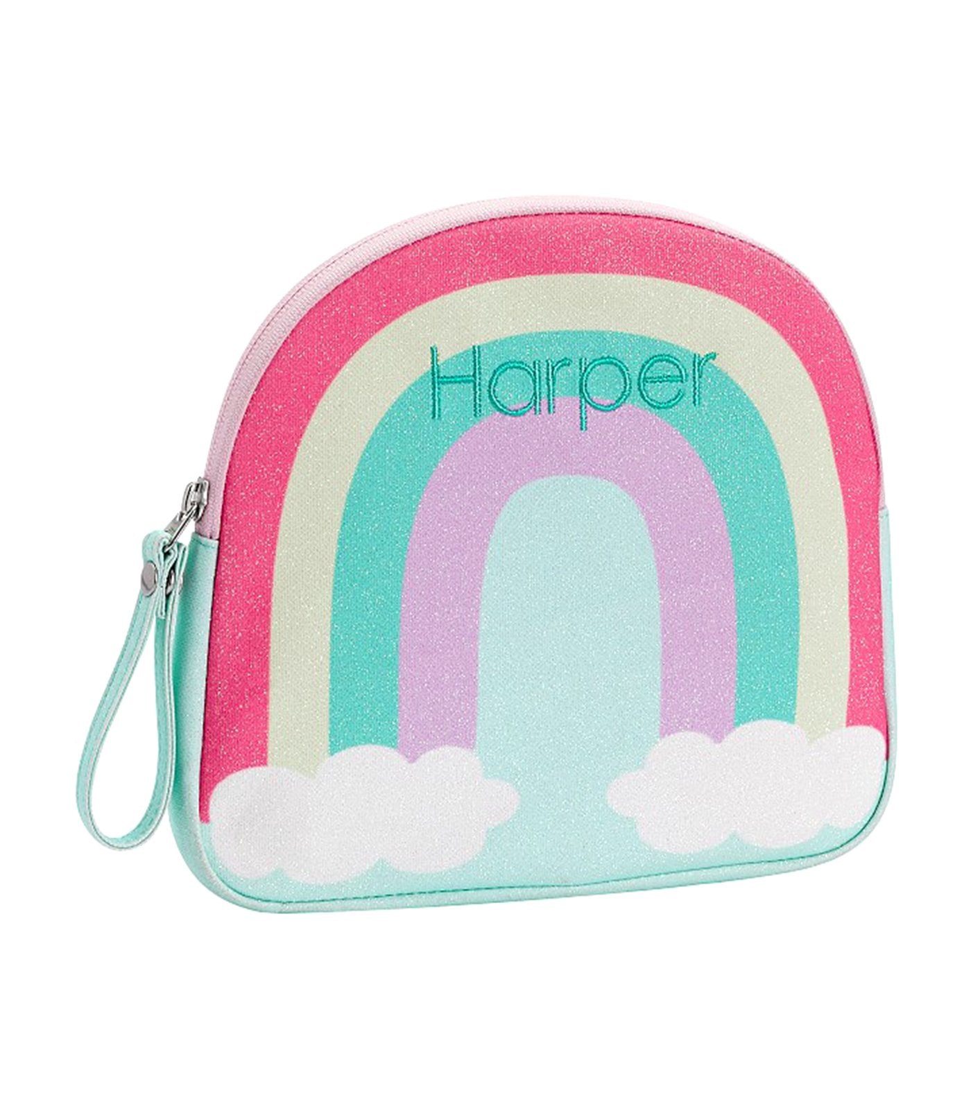 pottery barn kids mackenzie rainbow shaped pouch