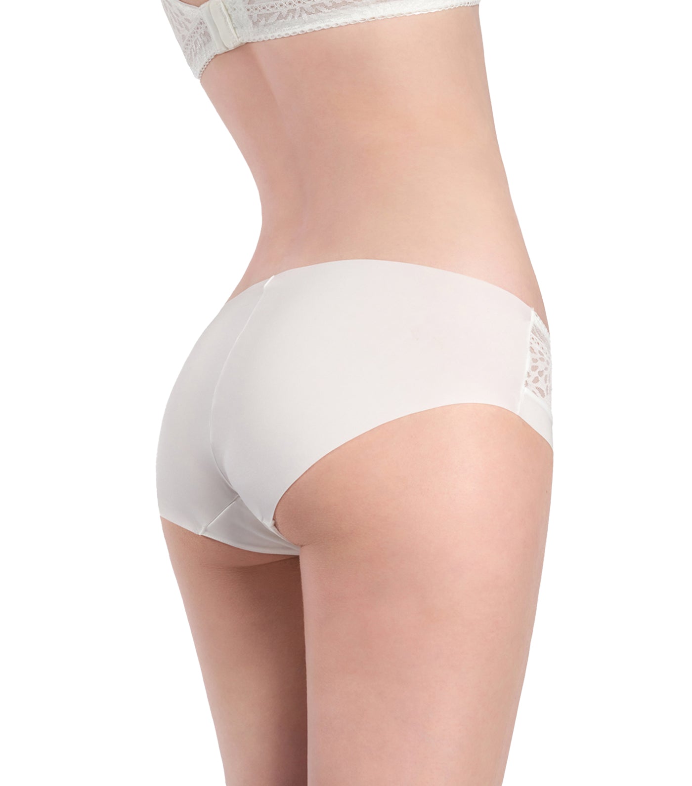Everyday Charm Hipster Panty White