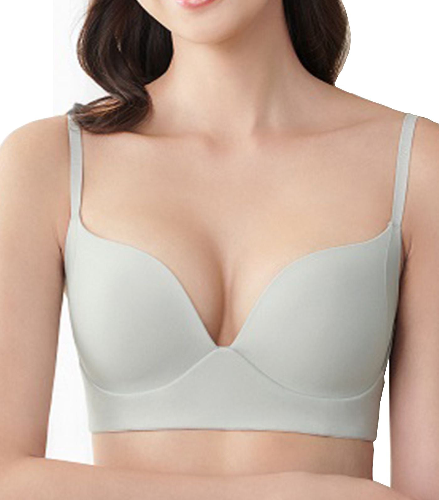 Soft Touch No-Wire Push-Up Light Gray