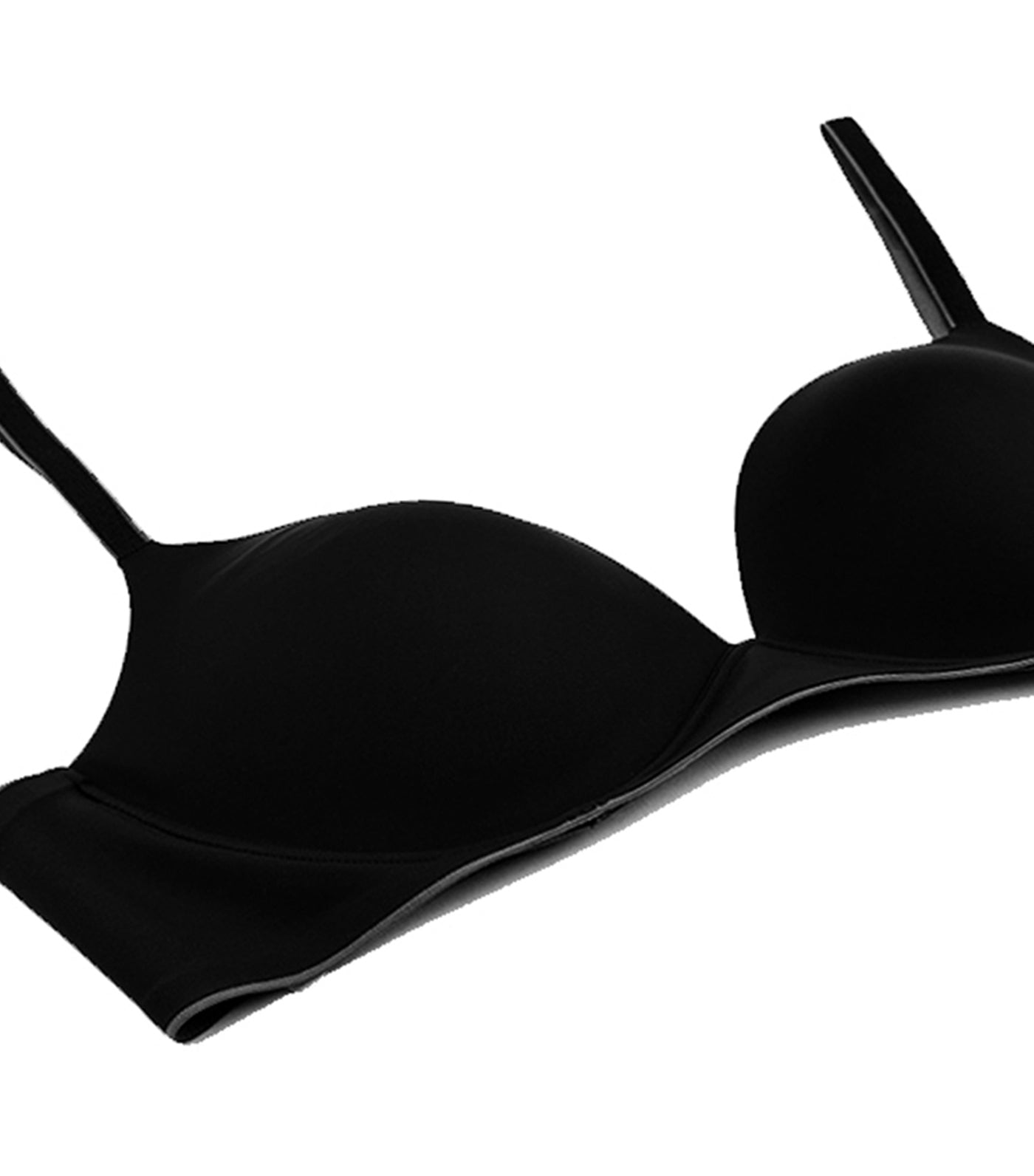 Wow Touch Non-Wired Push-Up Bra Black