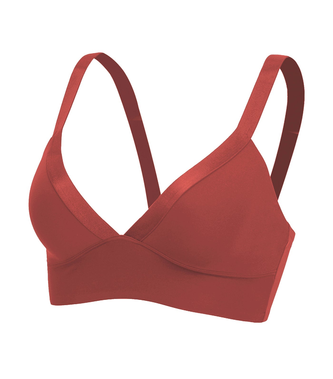 Sloggi S Non-Wired Pull-On Bra Cinnamon