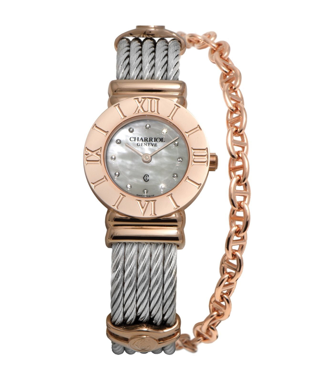 charriol st. tropez watch 24.5mm