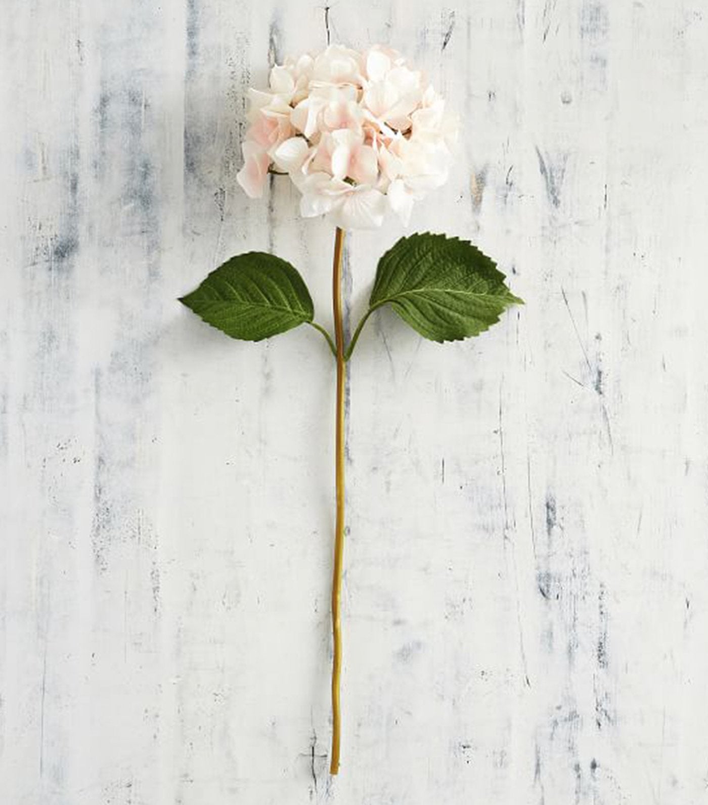 pottery barn pink faux hydrangea stem