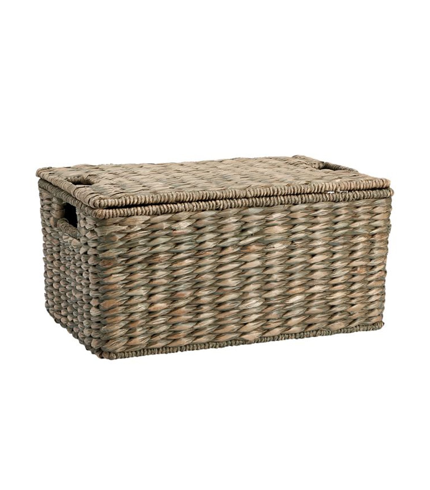 pottery barn charleston handwoven seagrass lidded baskets