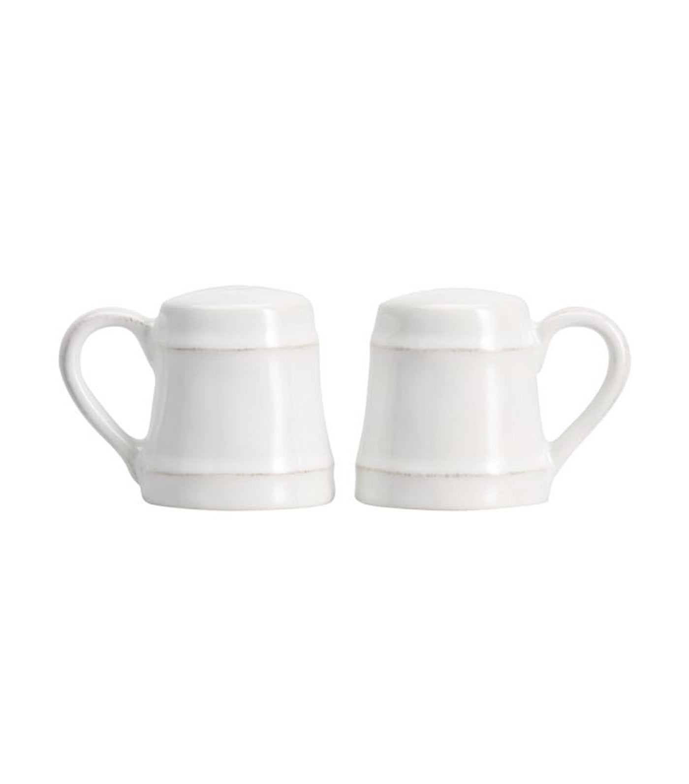 pottery barn cambria stoneware salt and pepper shakers