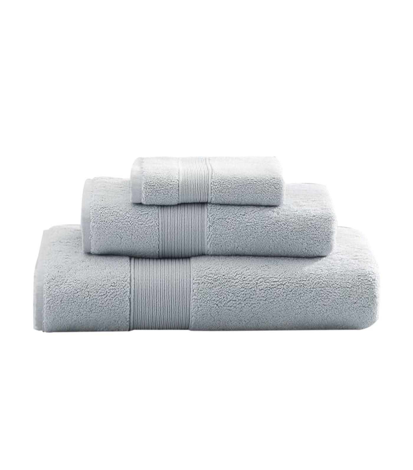 pottery barn classic porcelain blue towel