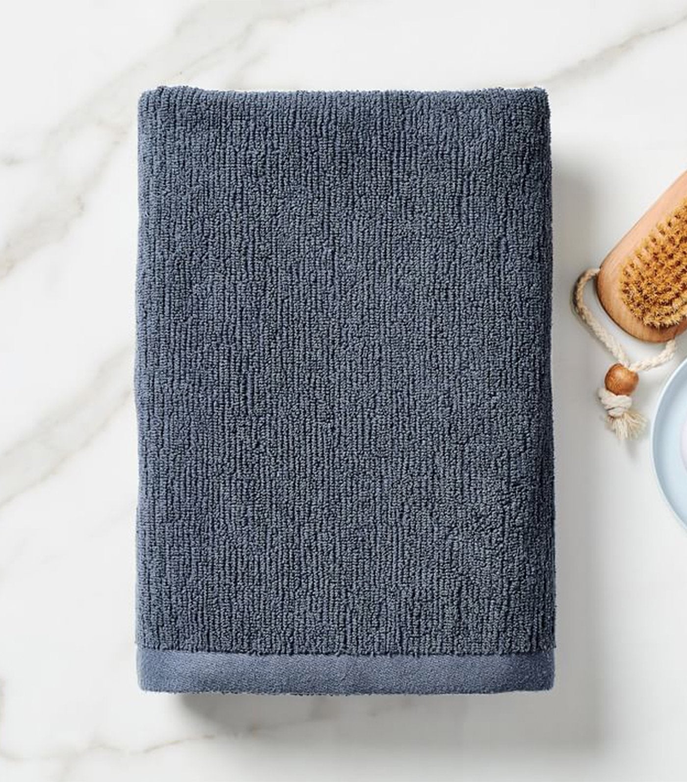 west elm organic textured towel