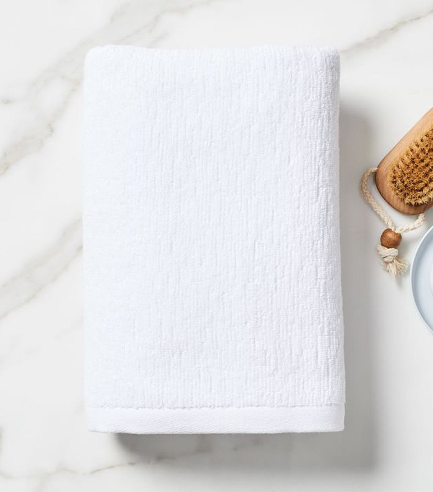 west elm organic textured towel