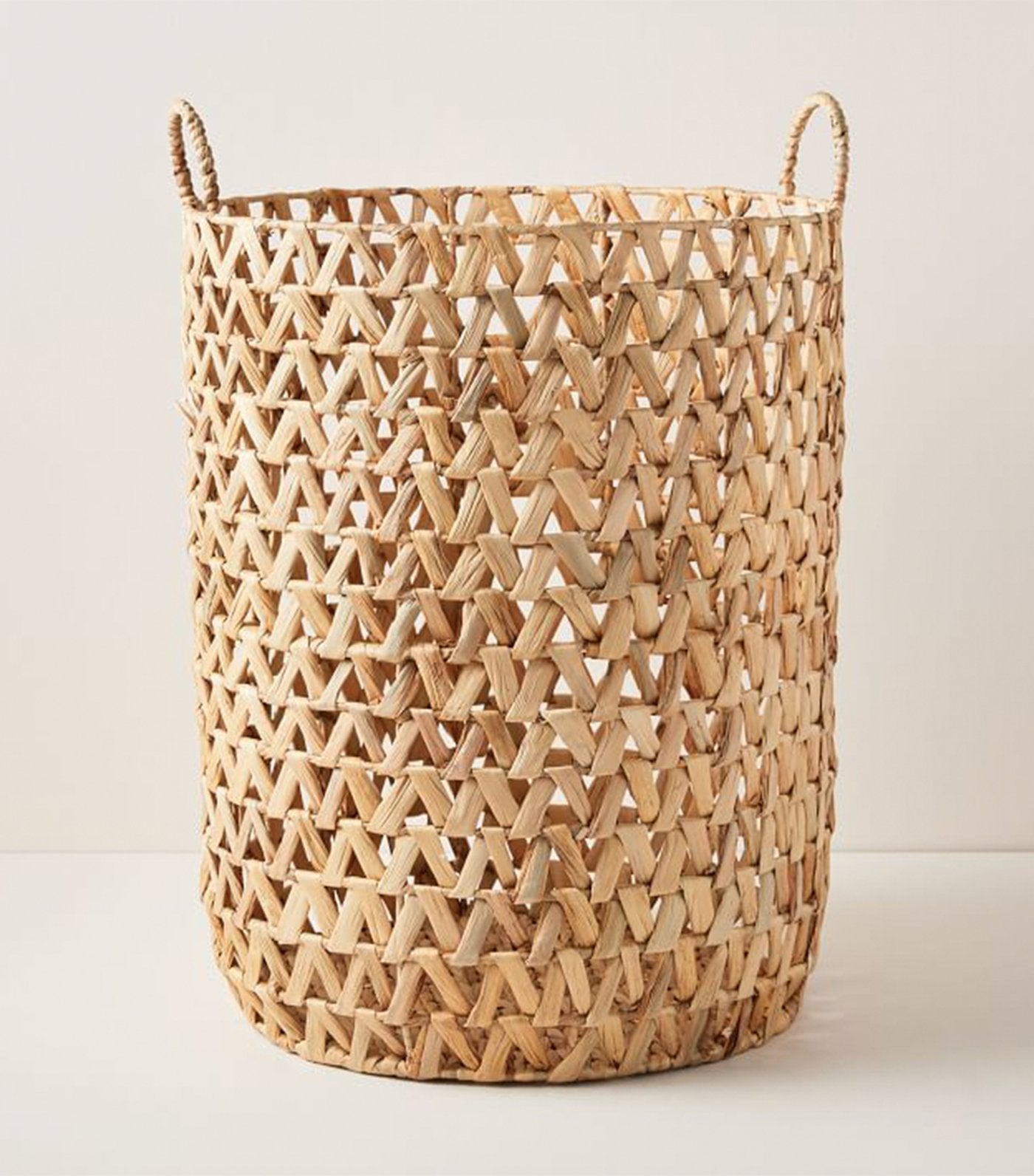 Open Weave Zigzag Baskets