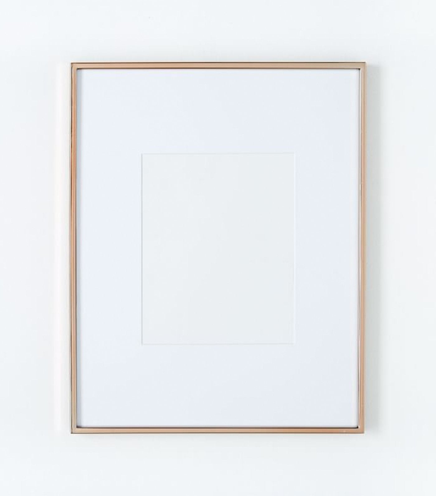 west elm metal gallery frames - oversized mat