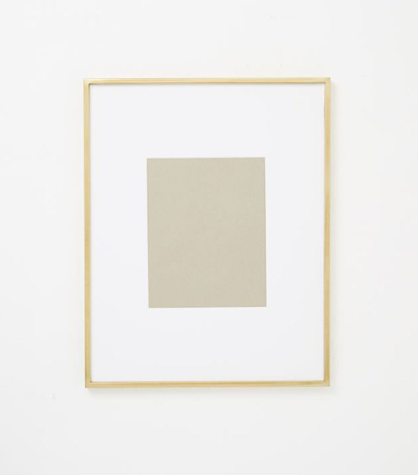 west elm metal gallery frames - oversized mat