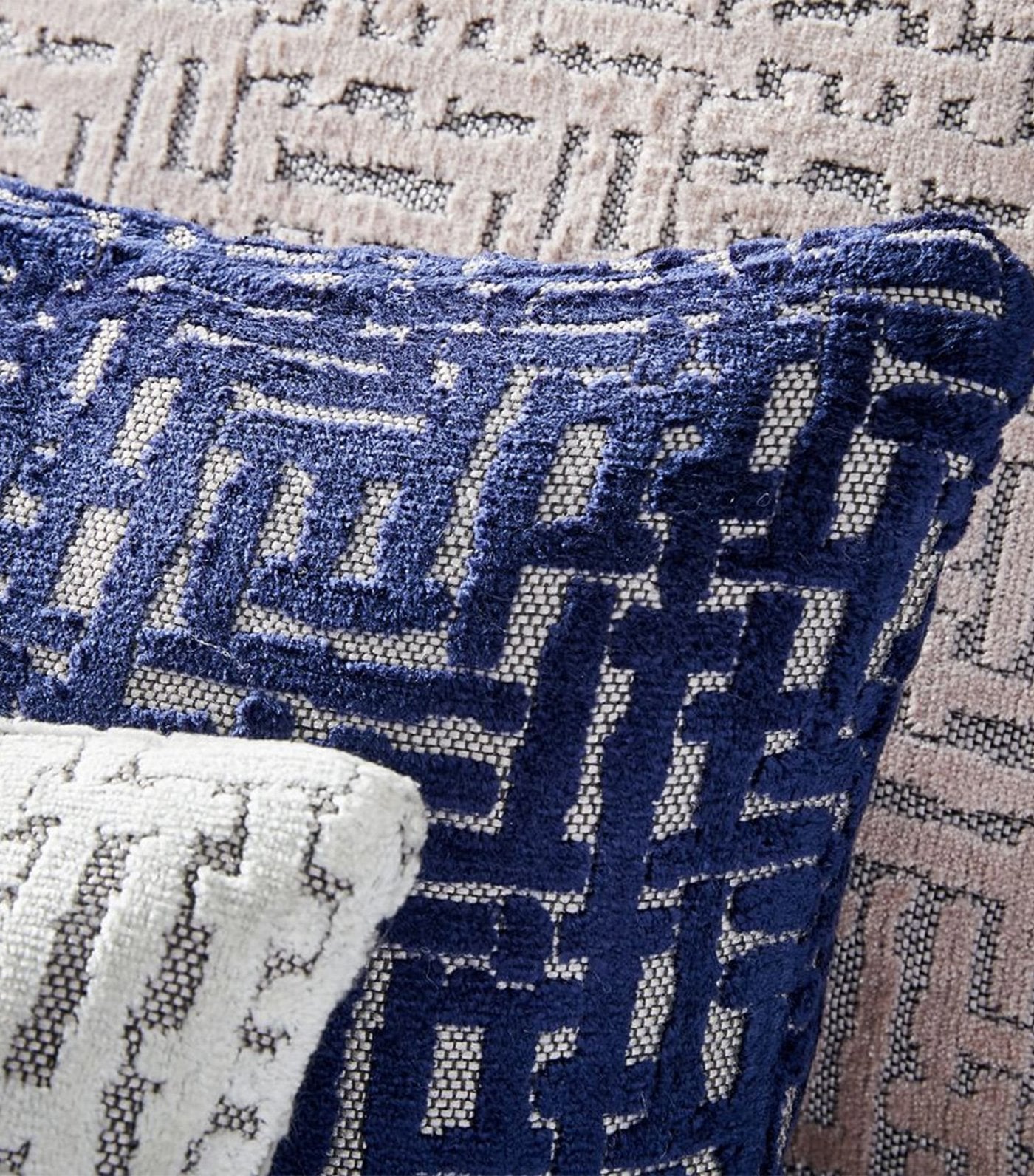 west elm allover crosshatch jacquard velvet cushion cover