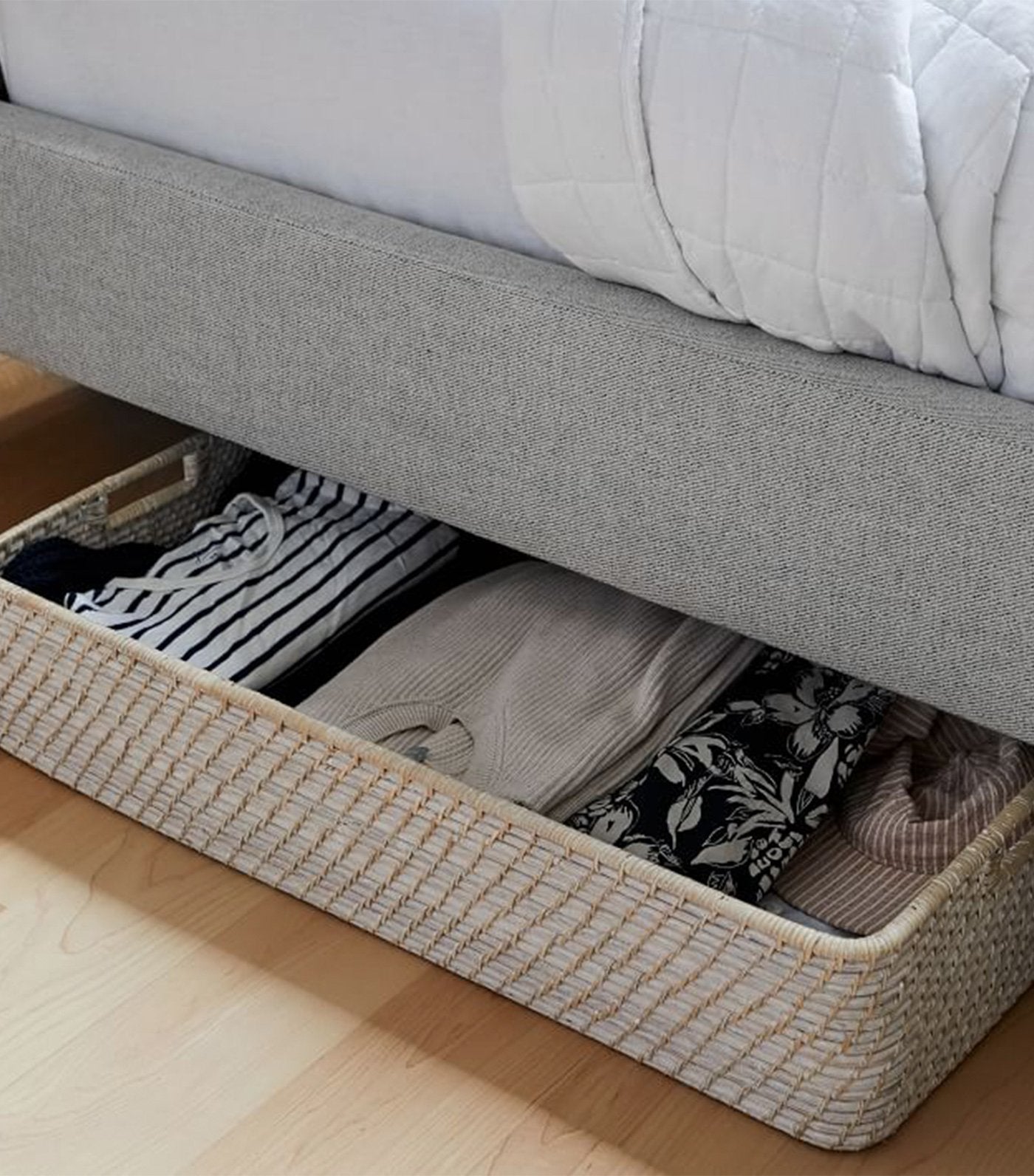 west elm modern weave basket collection - whitewash