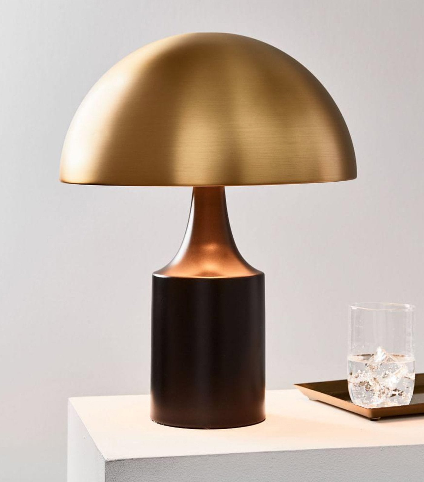 west elm hudson table lamp - dark bronze