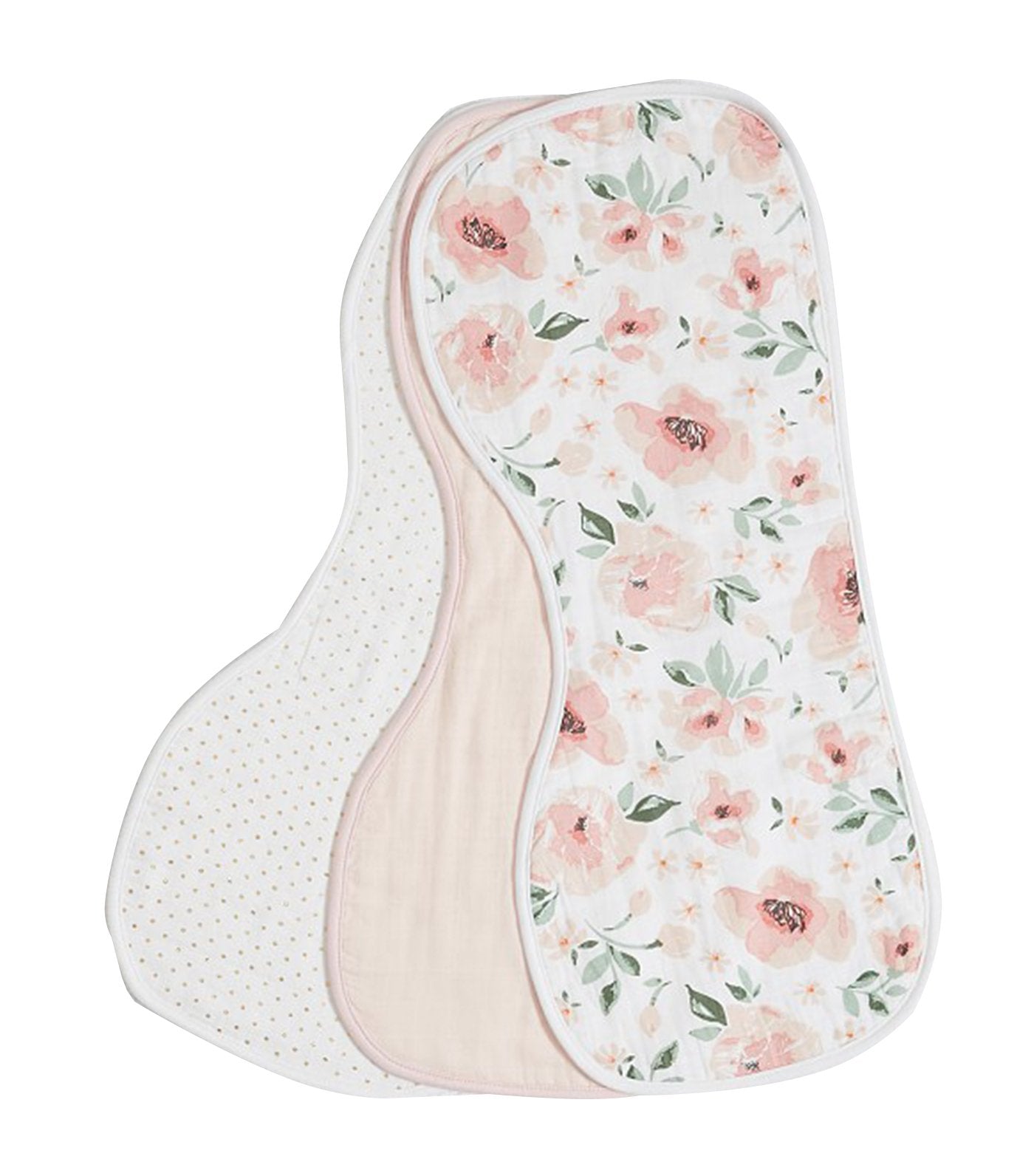 pottery barn kids meredith muslin burp cloth set