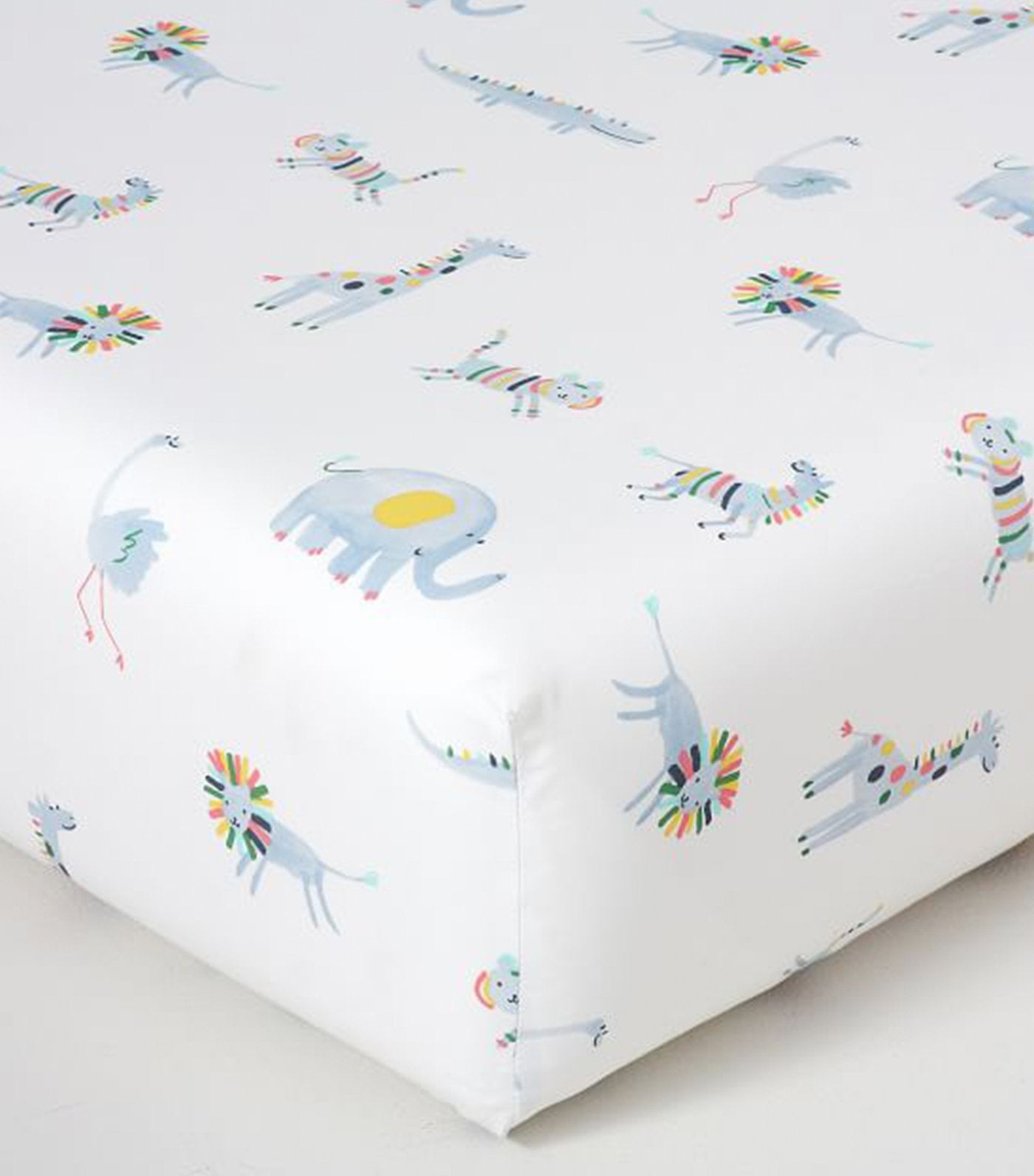 pottery barn kids ollie organic fitted crib sheet