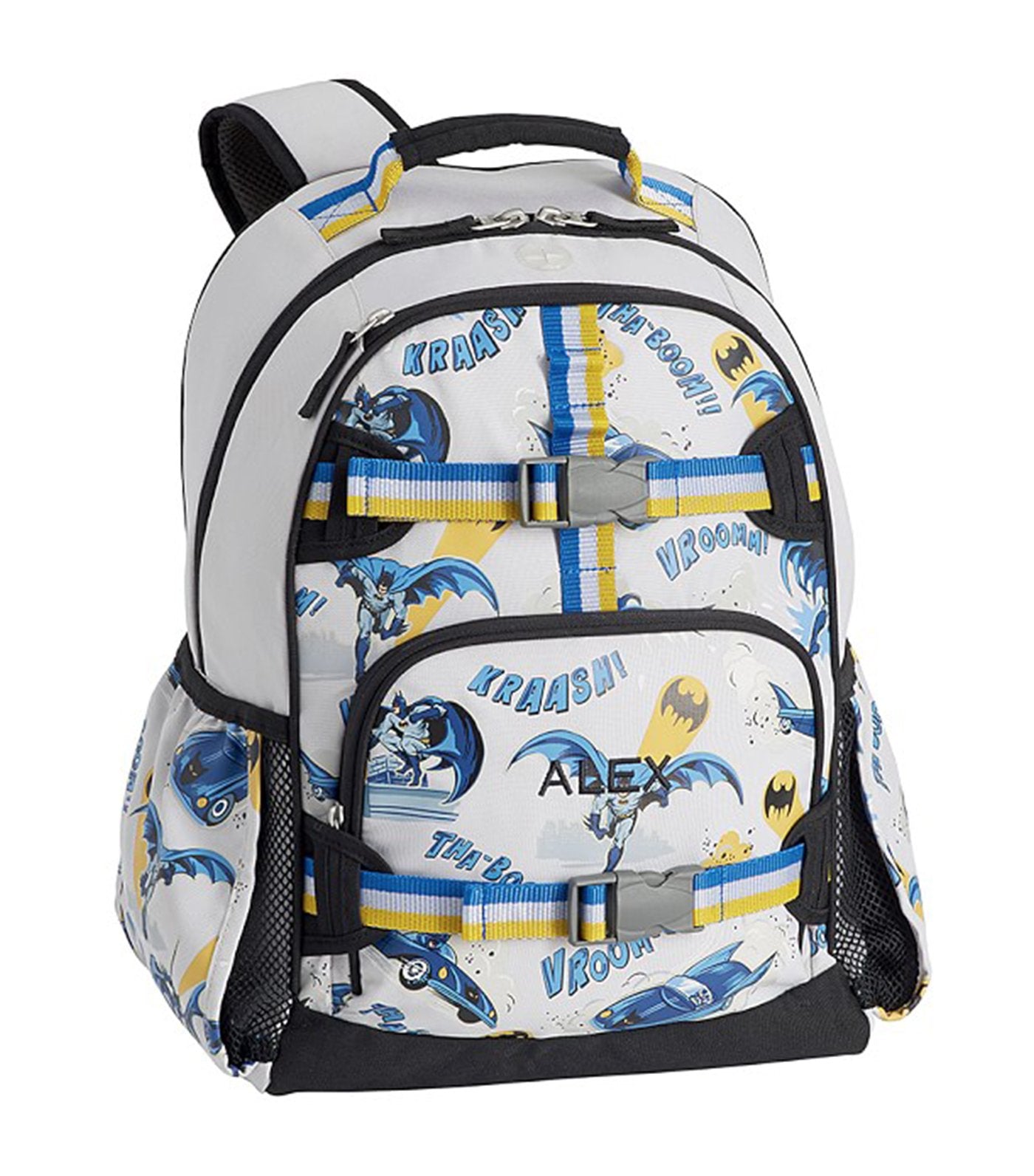 pottery barn kids mackenzie BATMAN™ glow-in-the-dark large backpack