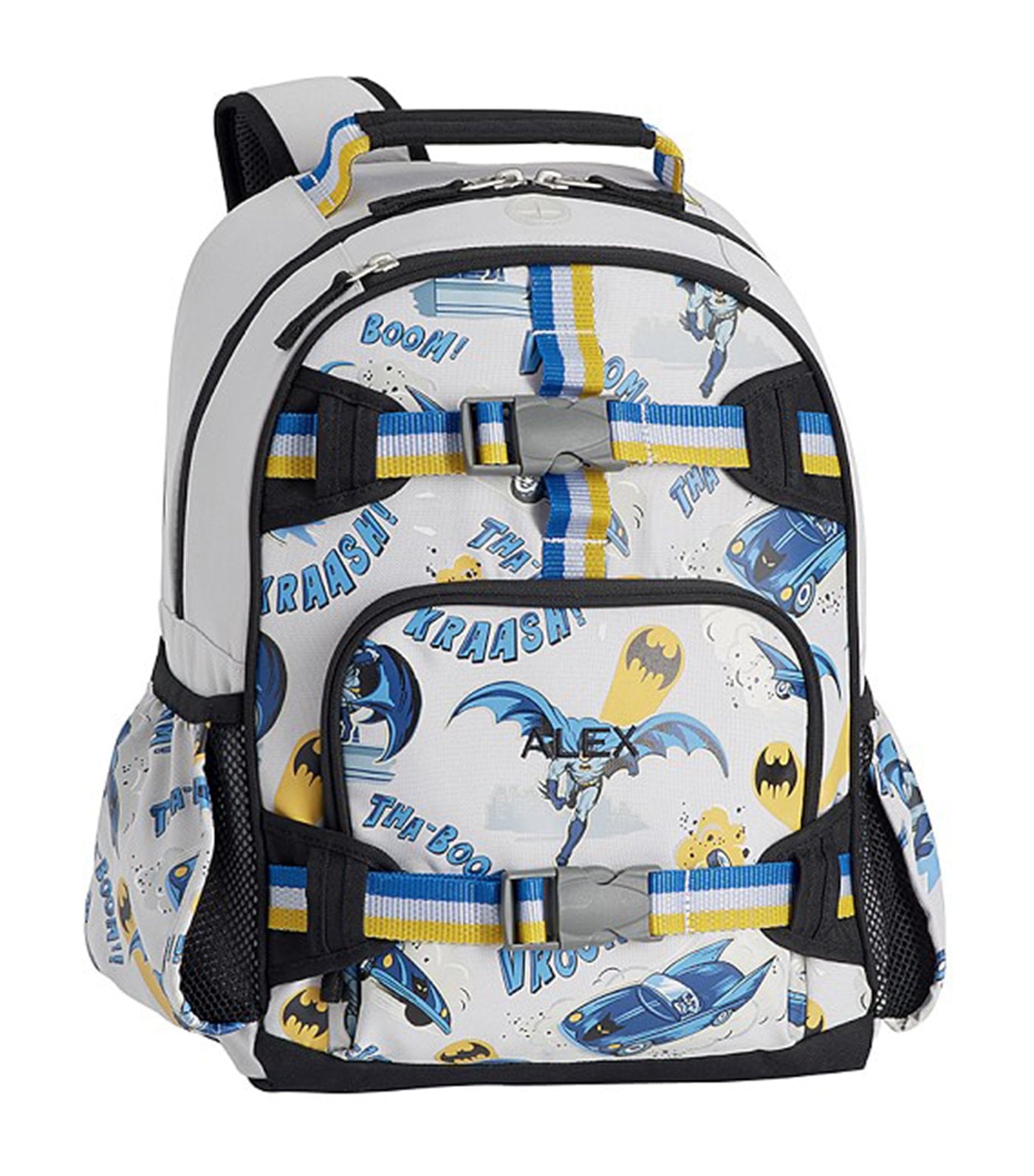 pottery barn kids mackenzie BATMAN™ glow-in-the-dark small backpack