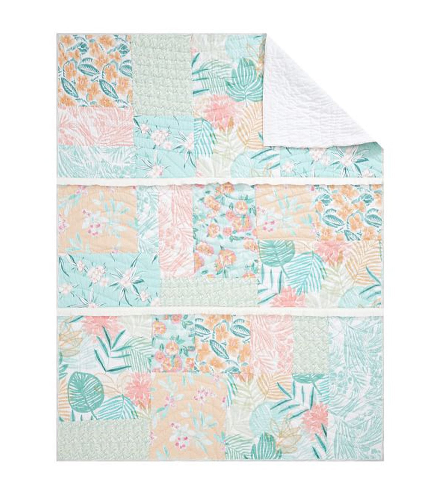 pottery barn kids island vibes full/queen quilt