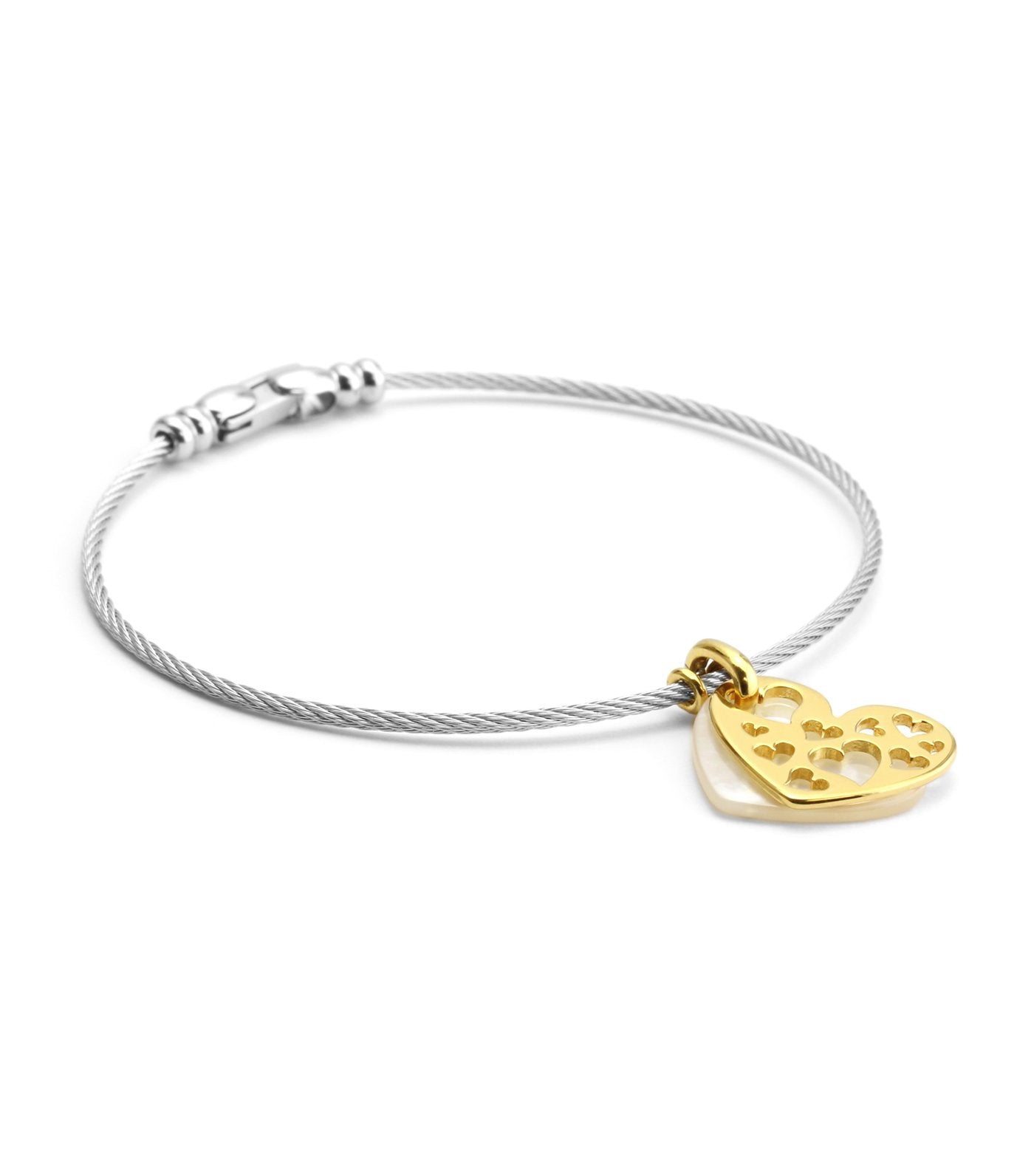 Universal Love Bangle Yellow Gold