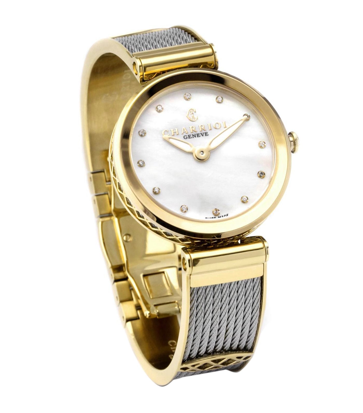 Forever Watch 32mm Yellow Gold and Silver