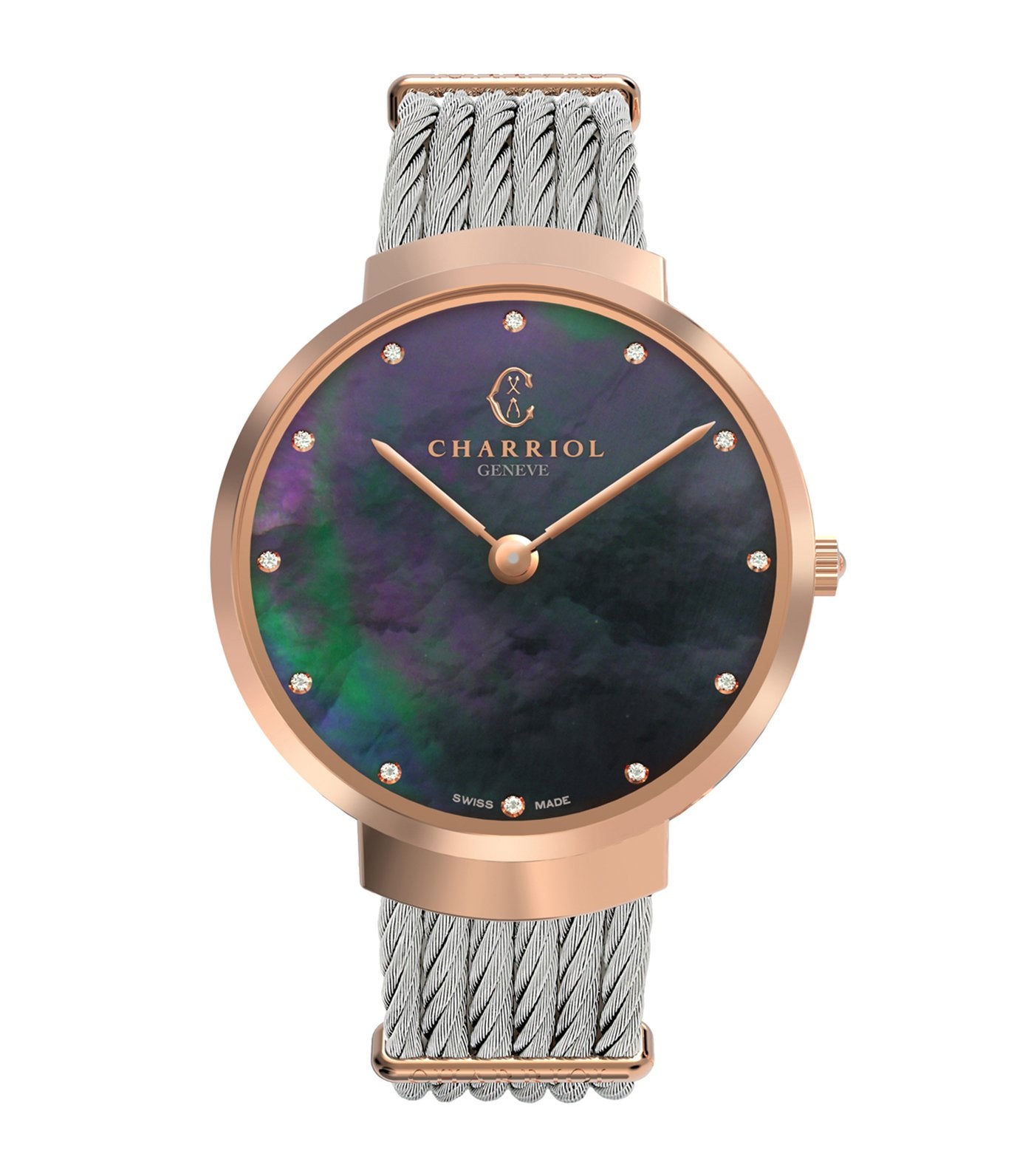 Slim Watch 34mm Rose Gold