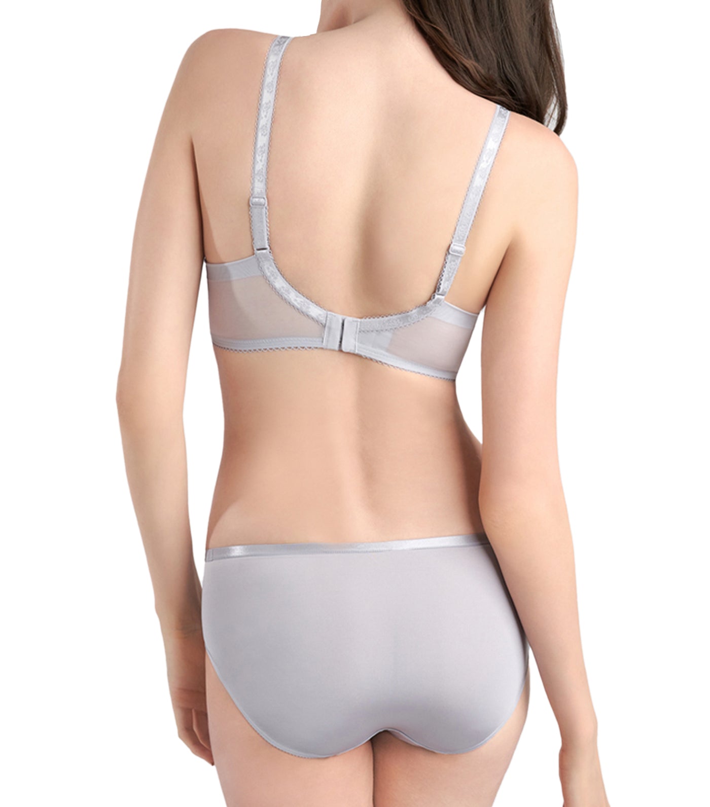 Aqua Rosie Wired Push Up Bra Feather