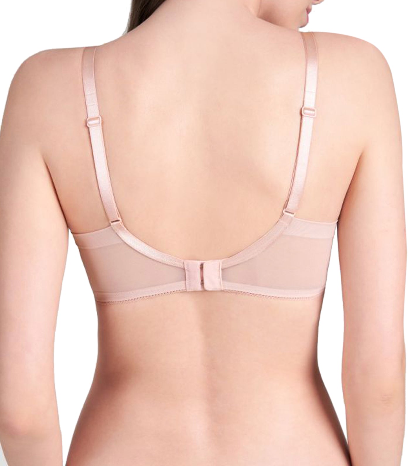 Aqua Freesia Wired Push Up Bra Blush