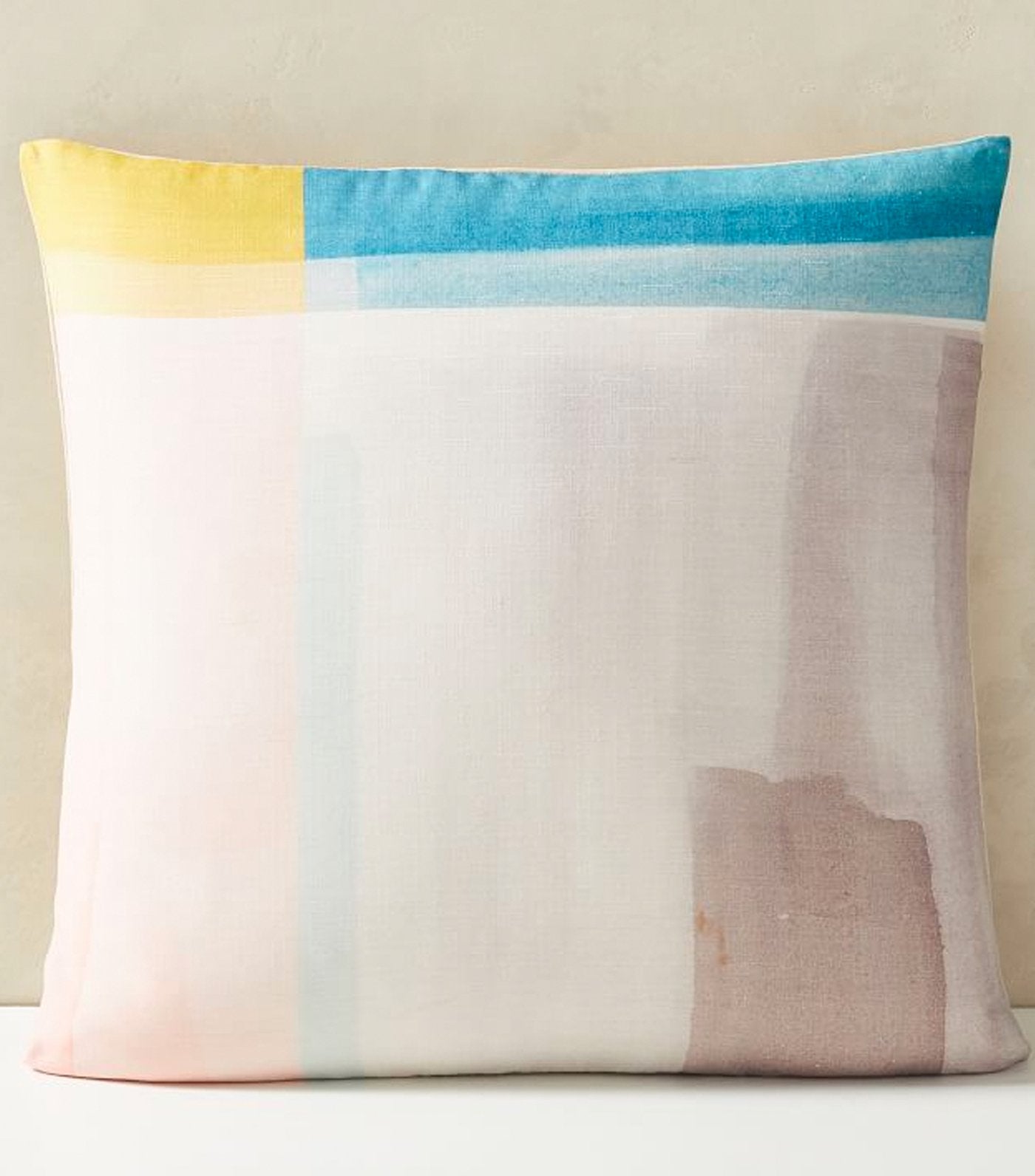 west elm Abstract Colorfield Pillow Cover