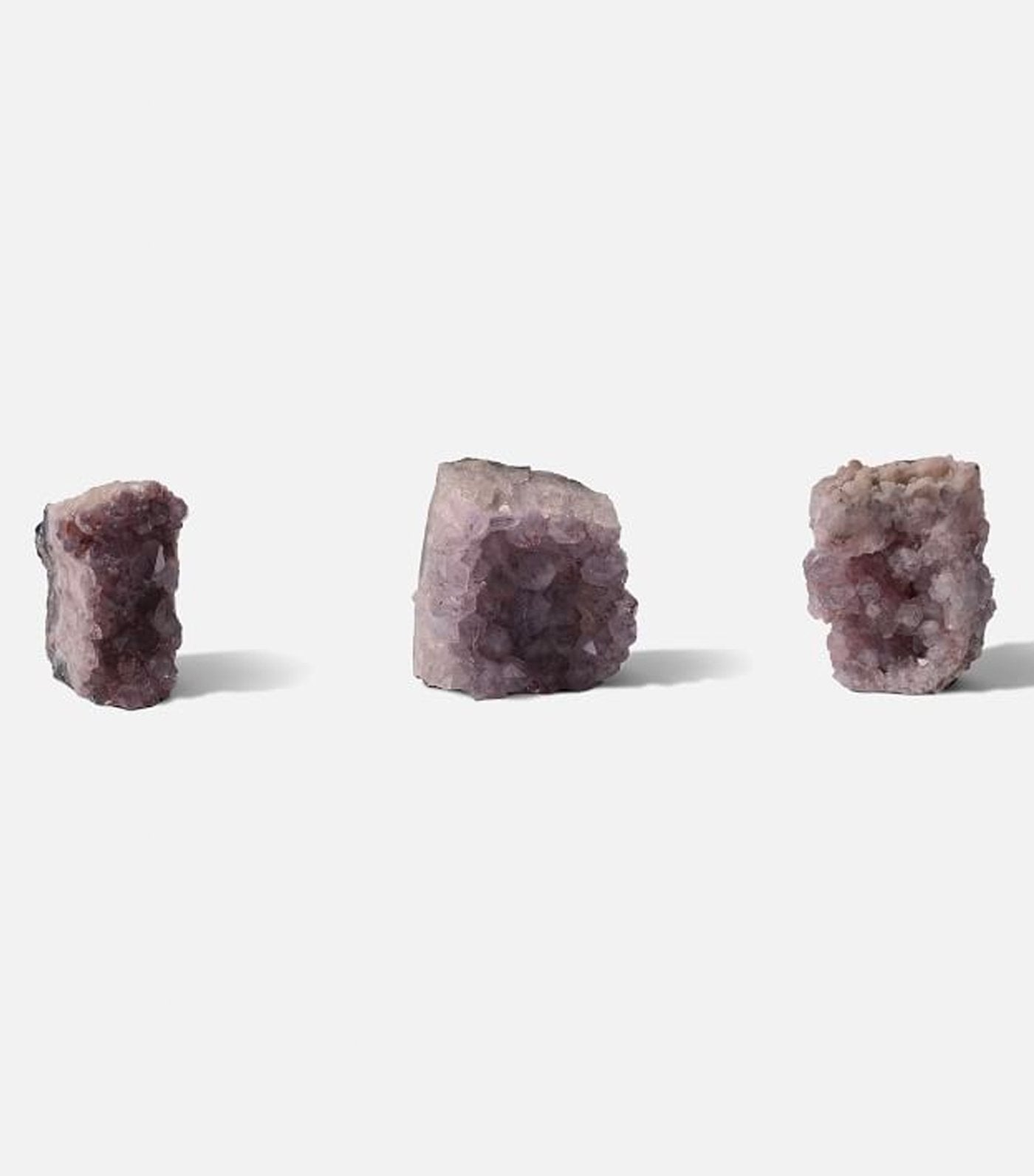 west elm Amethyst Sculptures