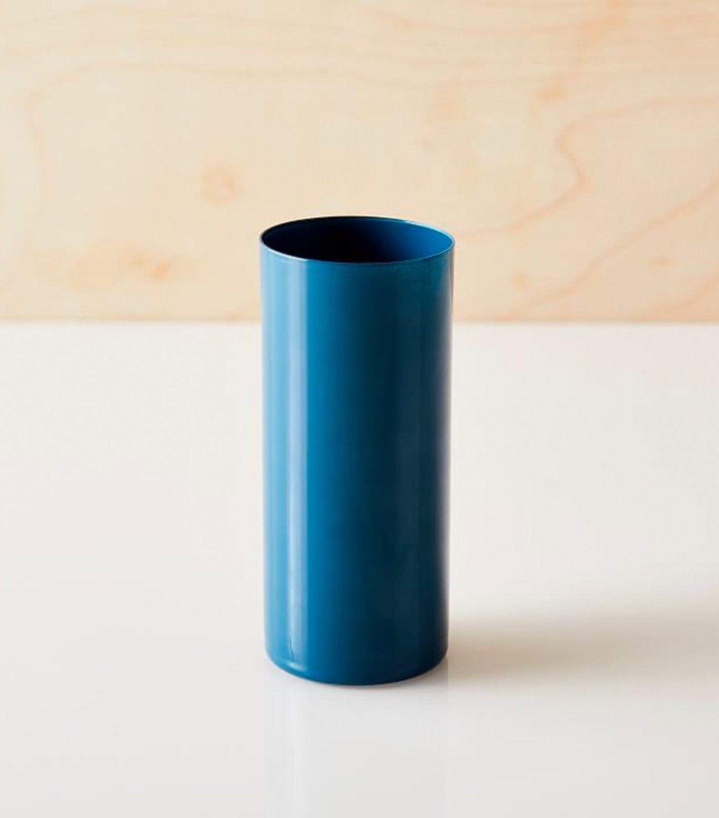west elm Colored Glass Votive - Navy