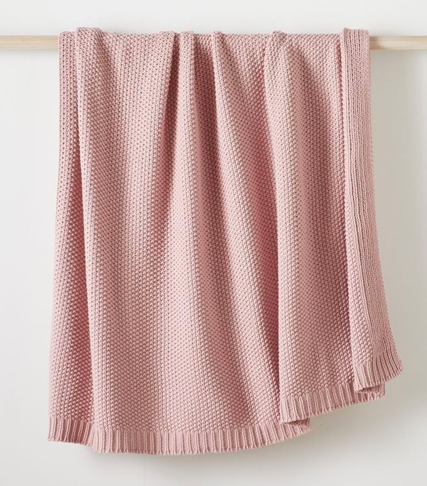 west elm Cotton Knit Throw