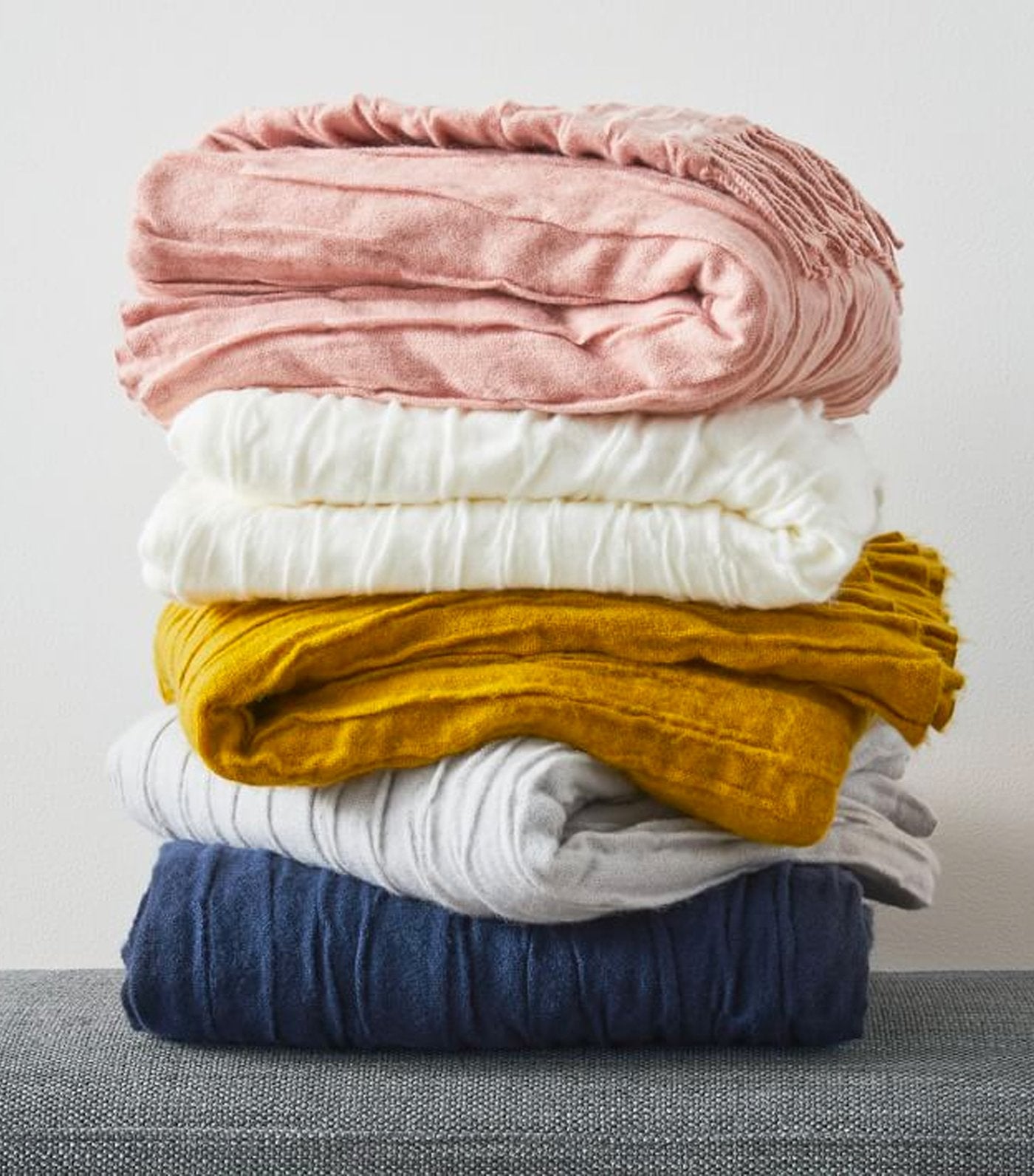 west elm Crinkle Throw