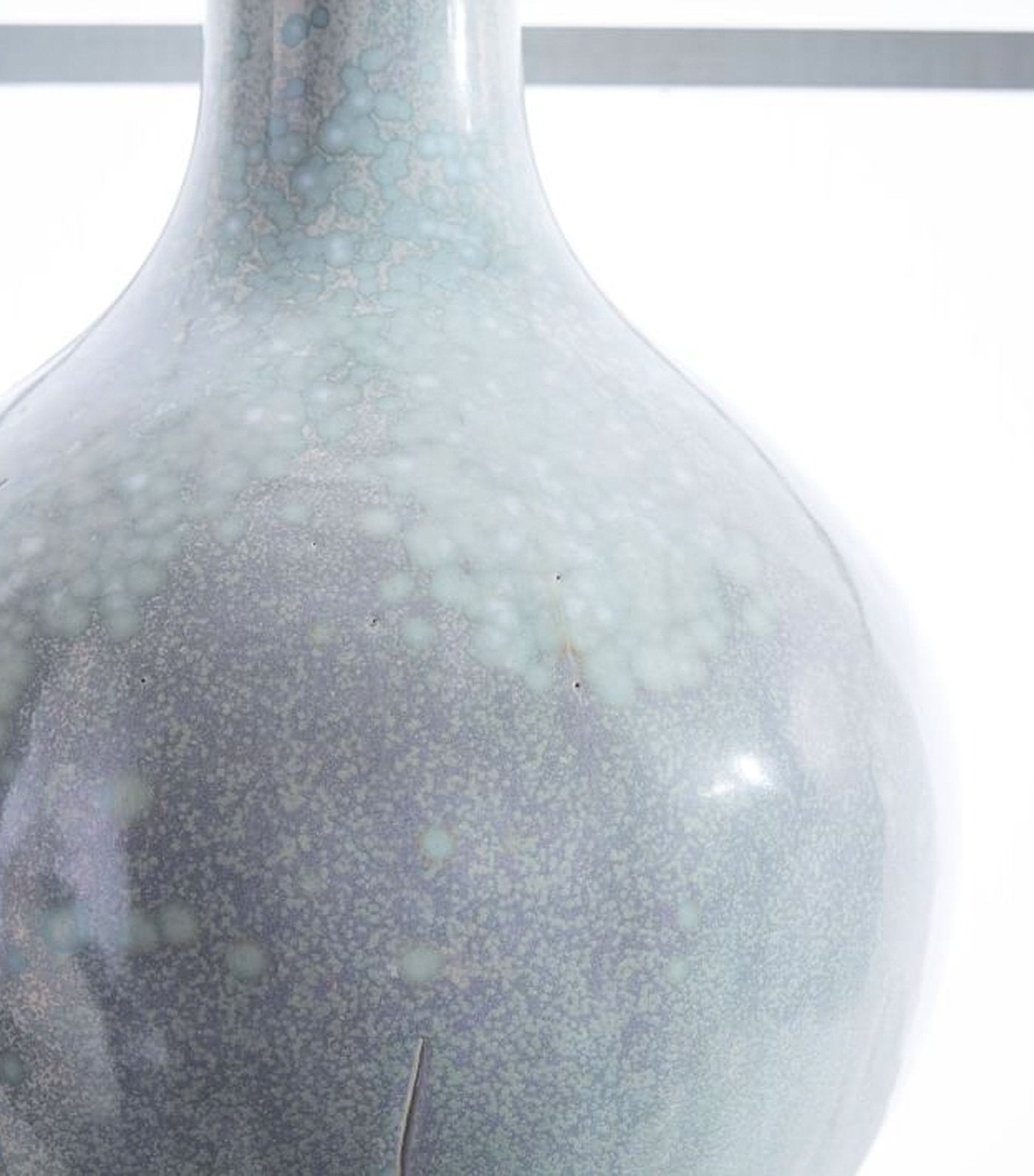 west elm Reactive Glaze Vase - White