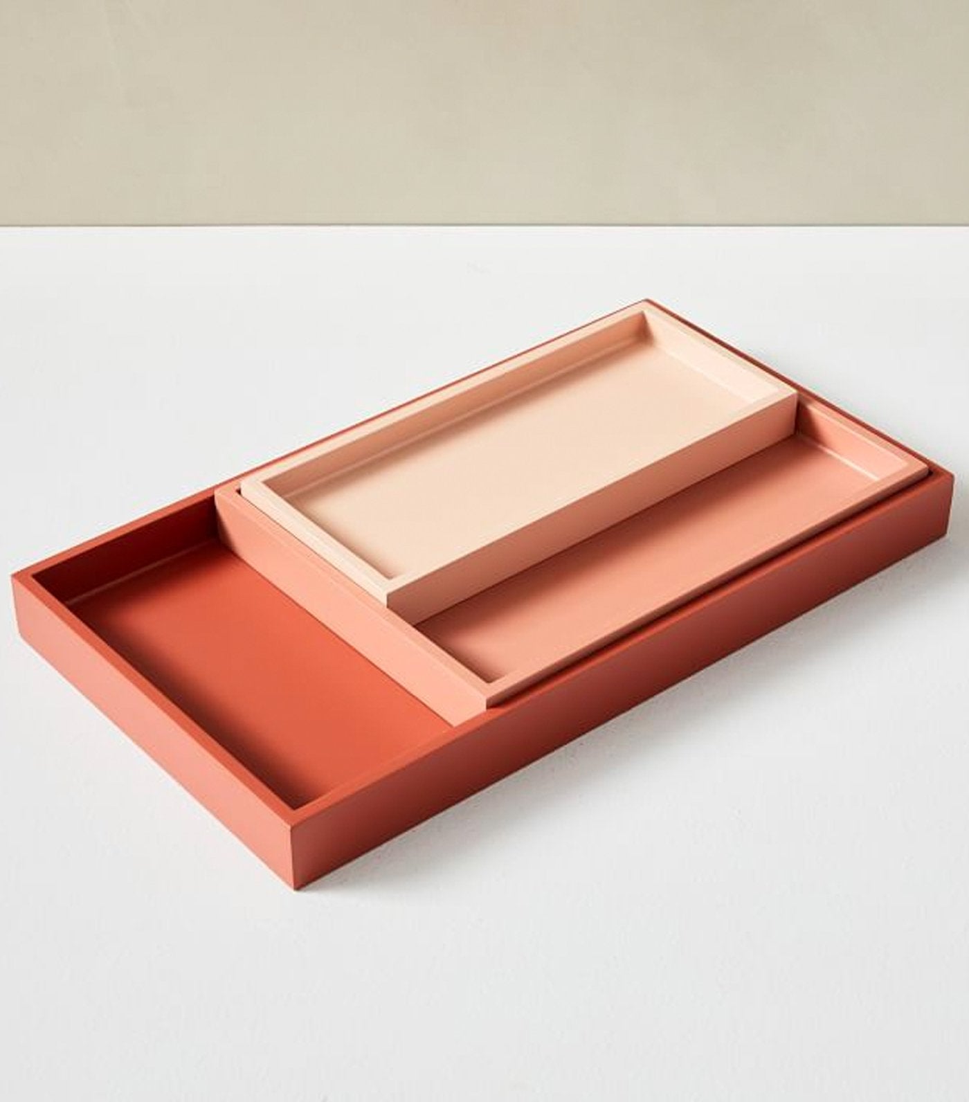 west elm Colorblock Trays