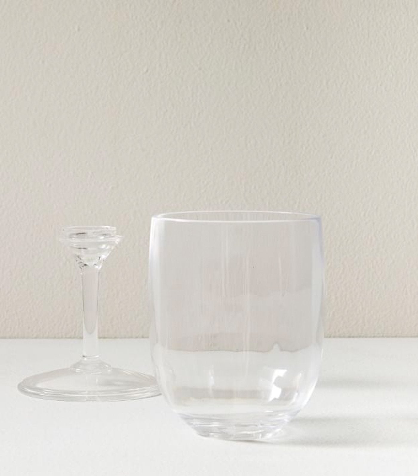 west elm Detachable Acrylic Wine Glass