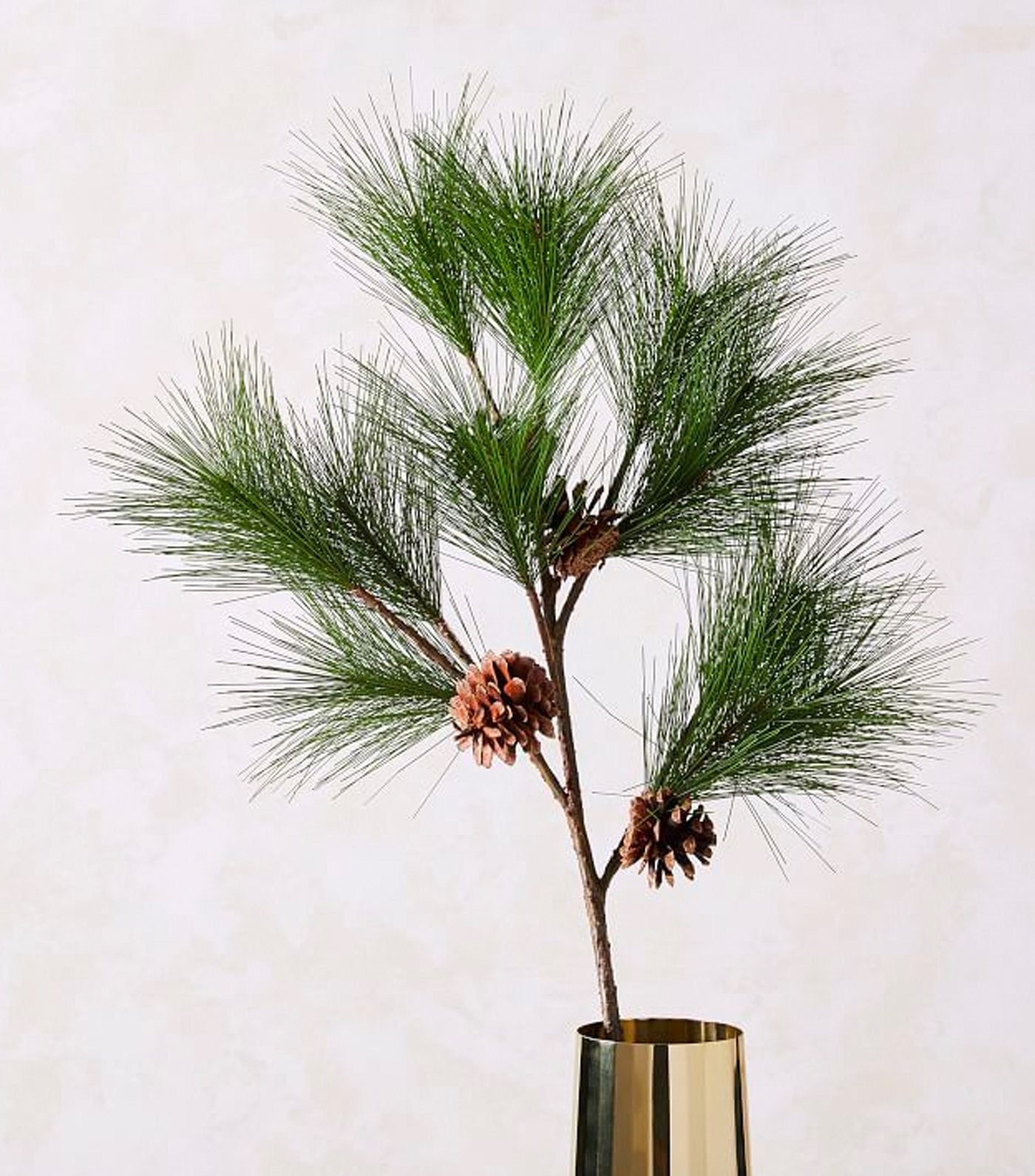 west elm Faux Long Needle Pine Spray Stem
