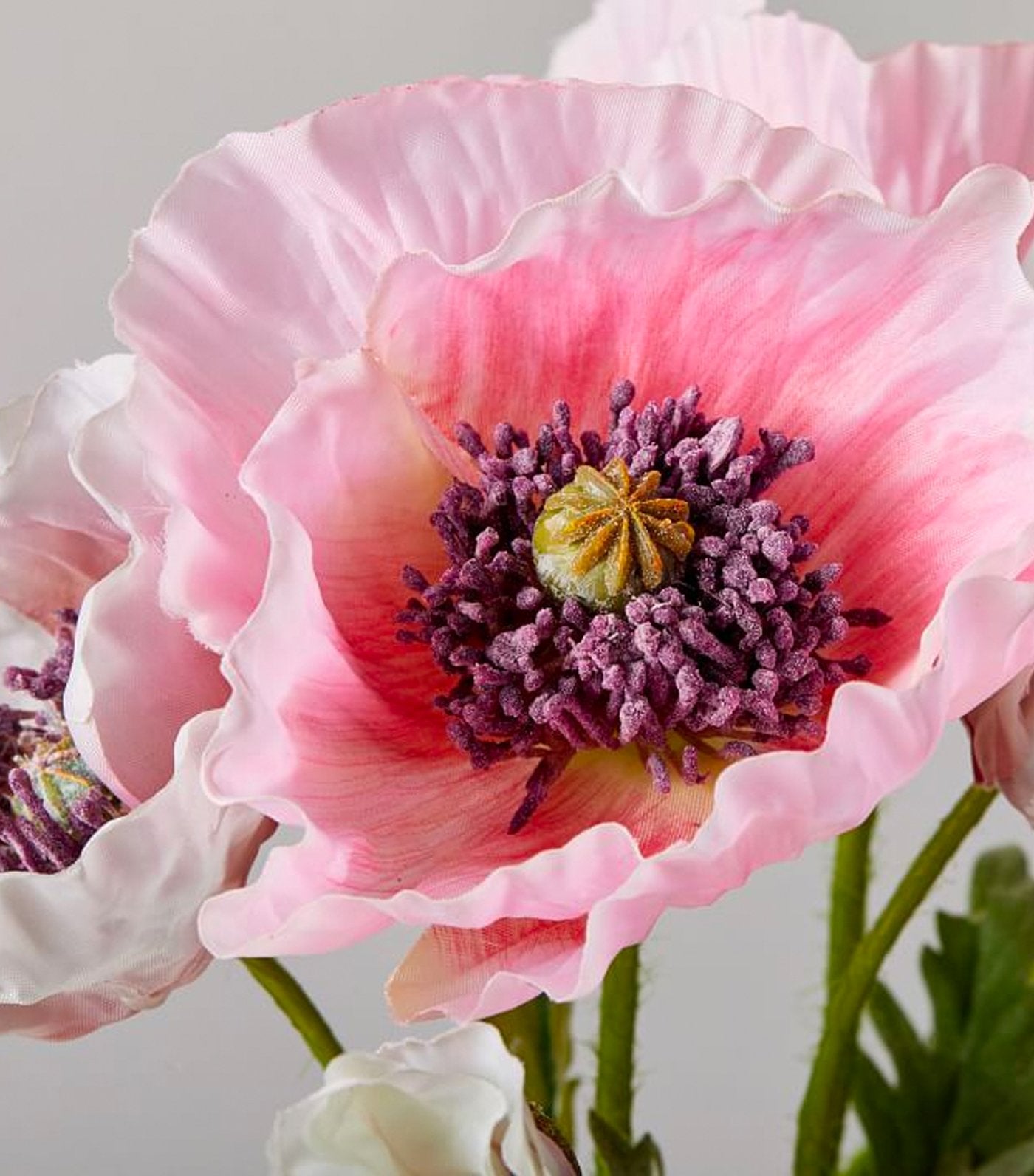 west elm Faux Poppy Bouquet