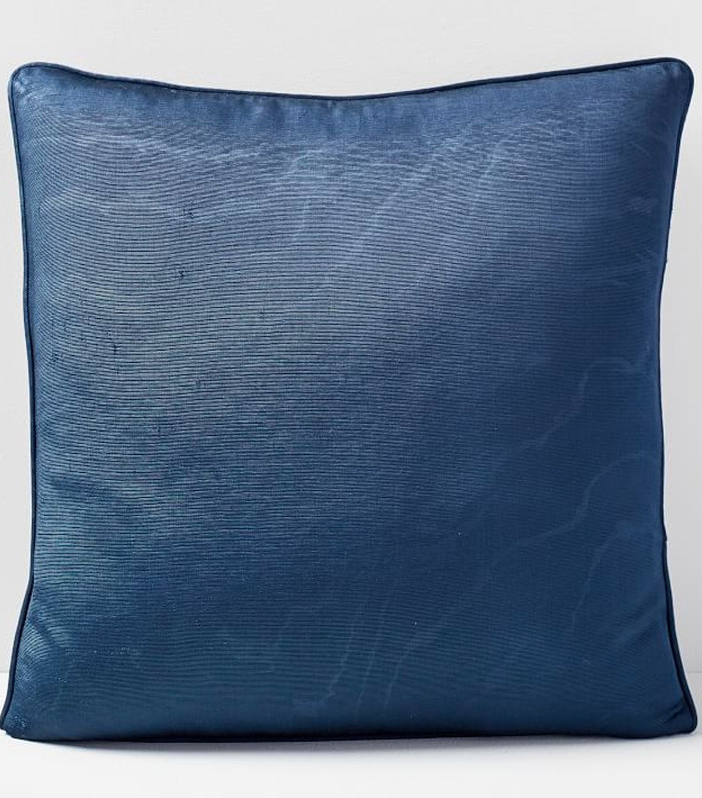 west elm Faux Silk Moire Pillow Cover