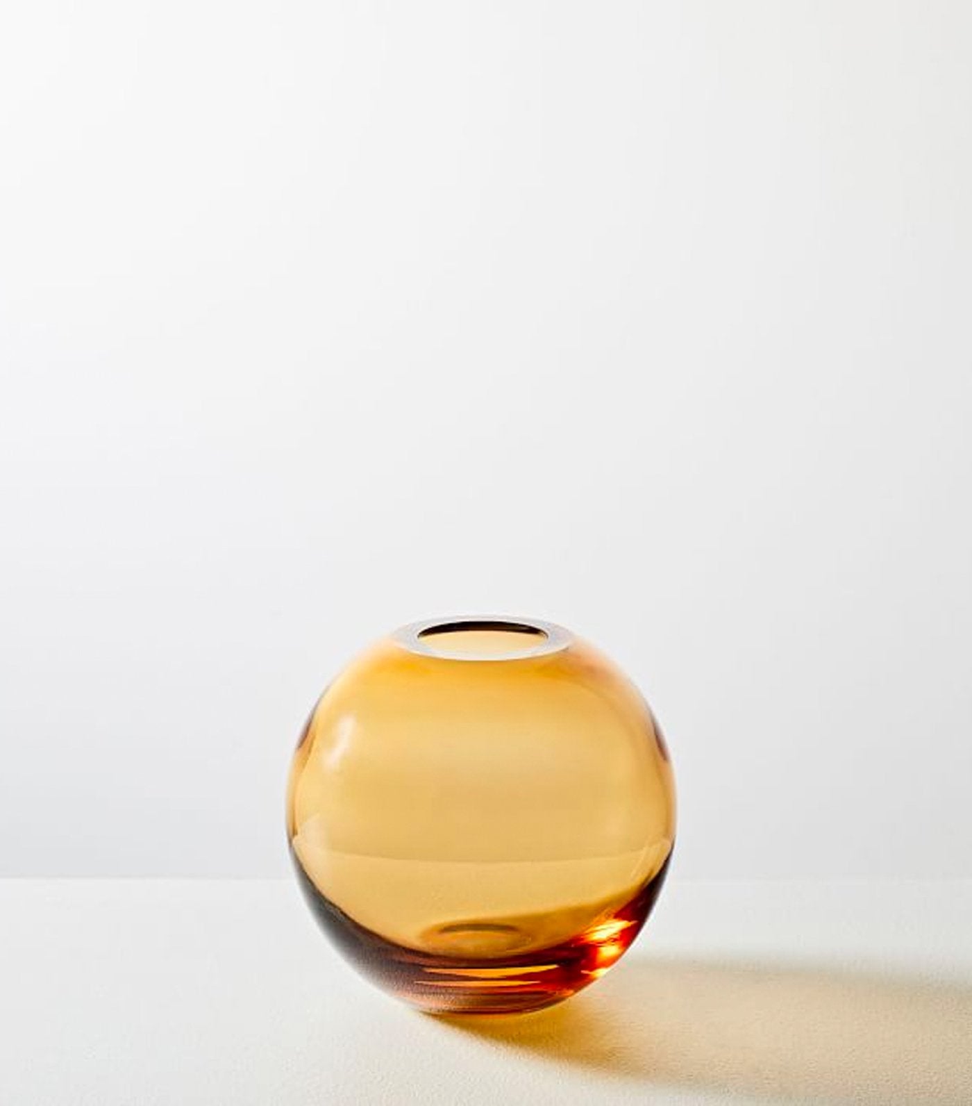 west elm Foundations Glass Vases - Amber