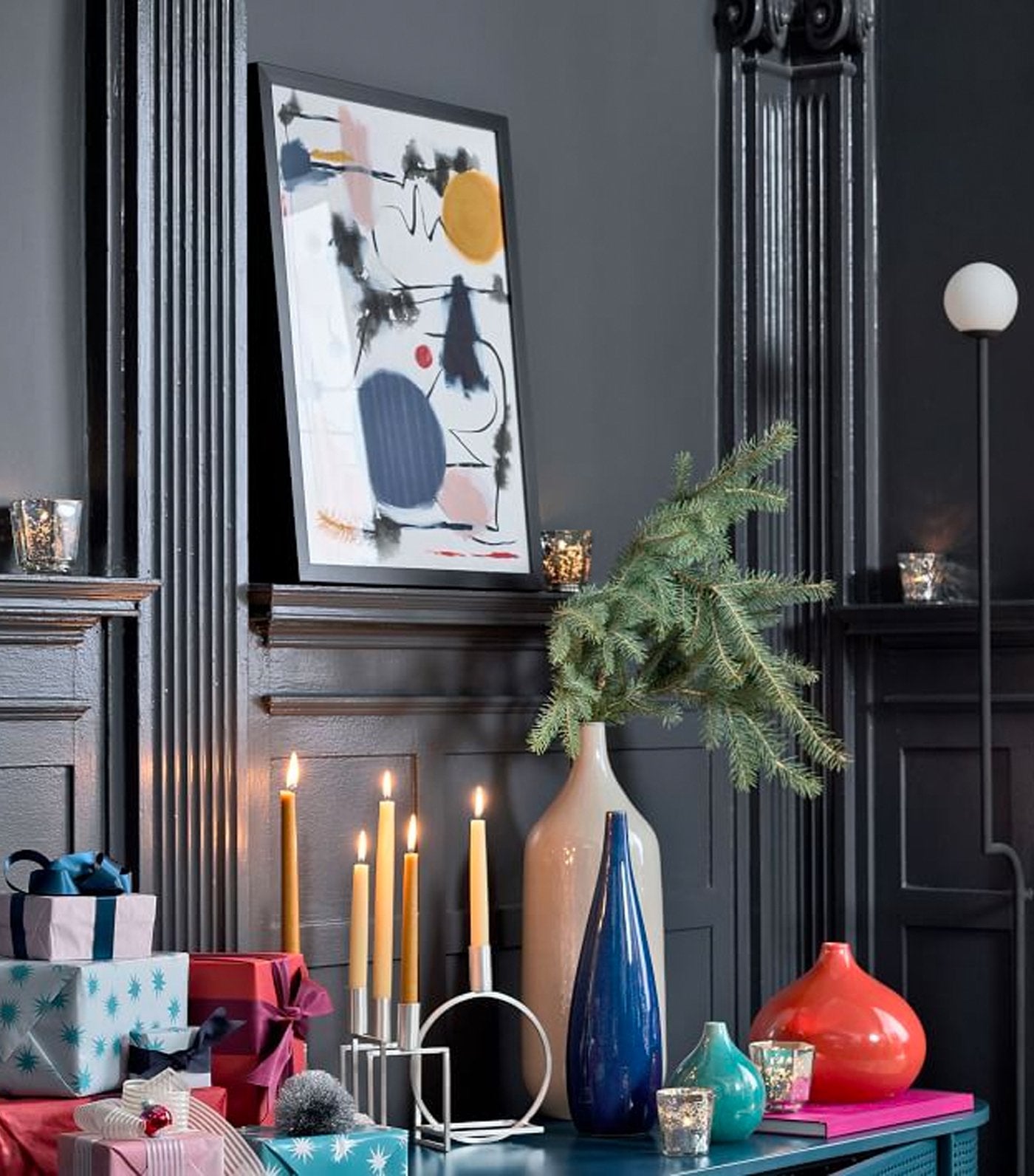 west elm Geo Candelabra