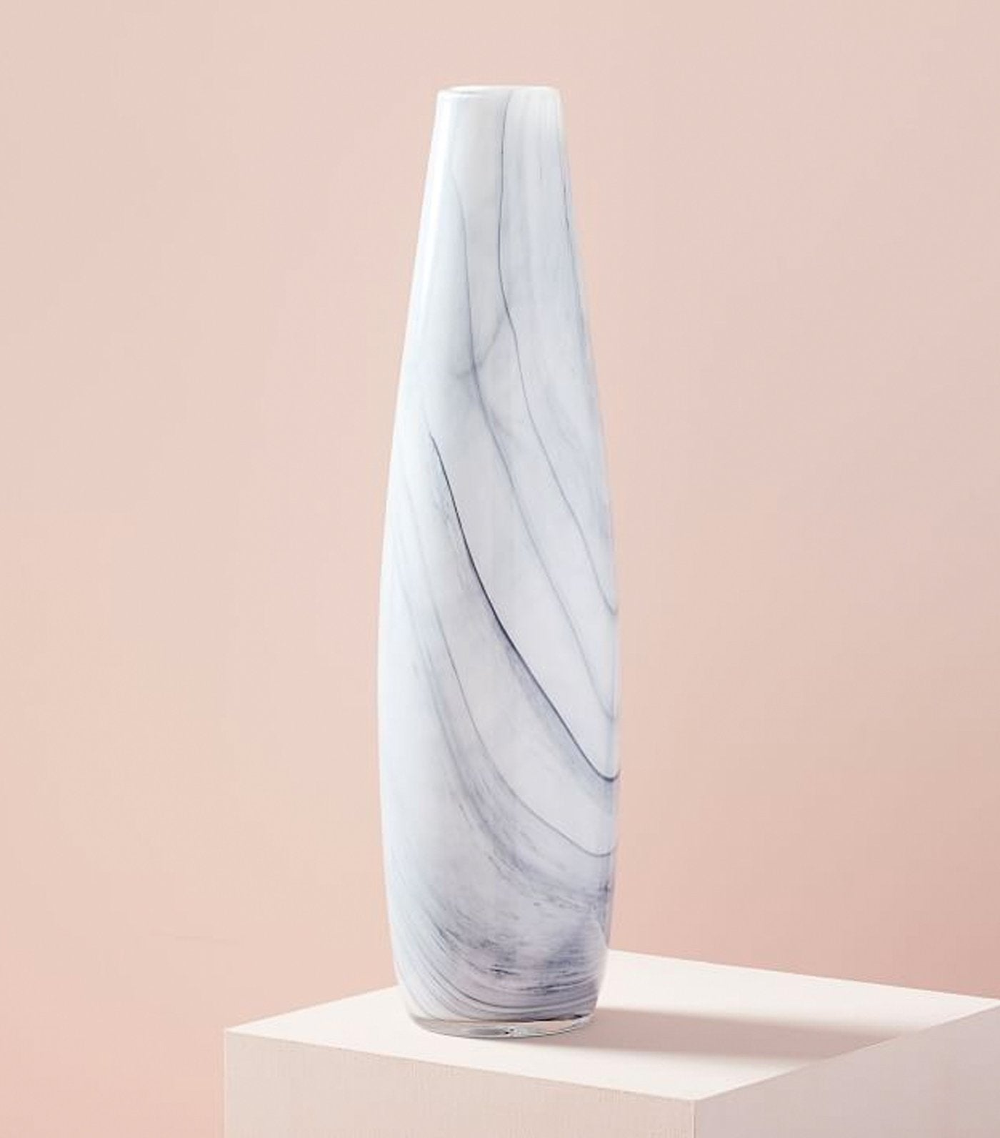west elm Marble Glass Vase