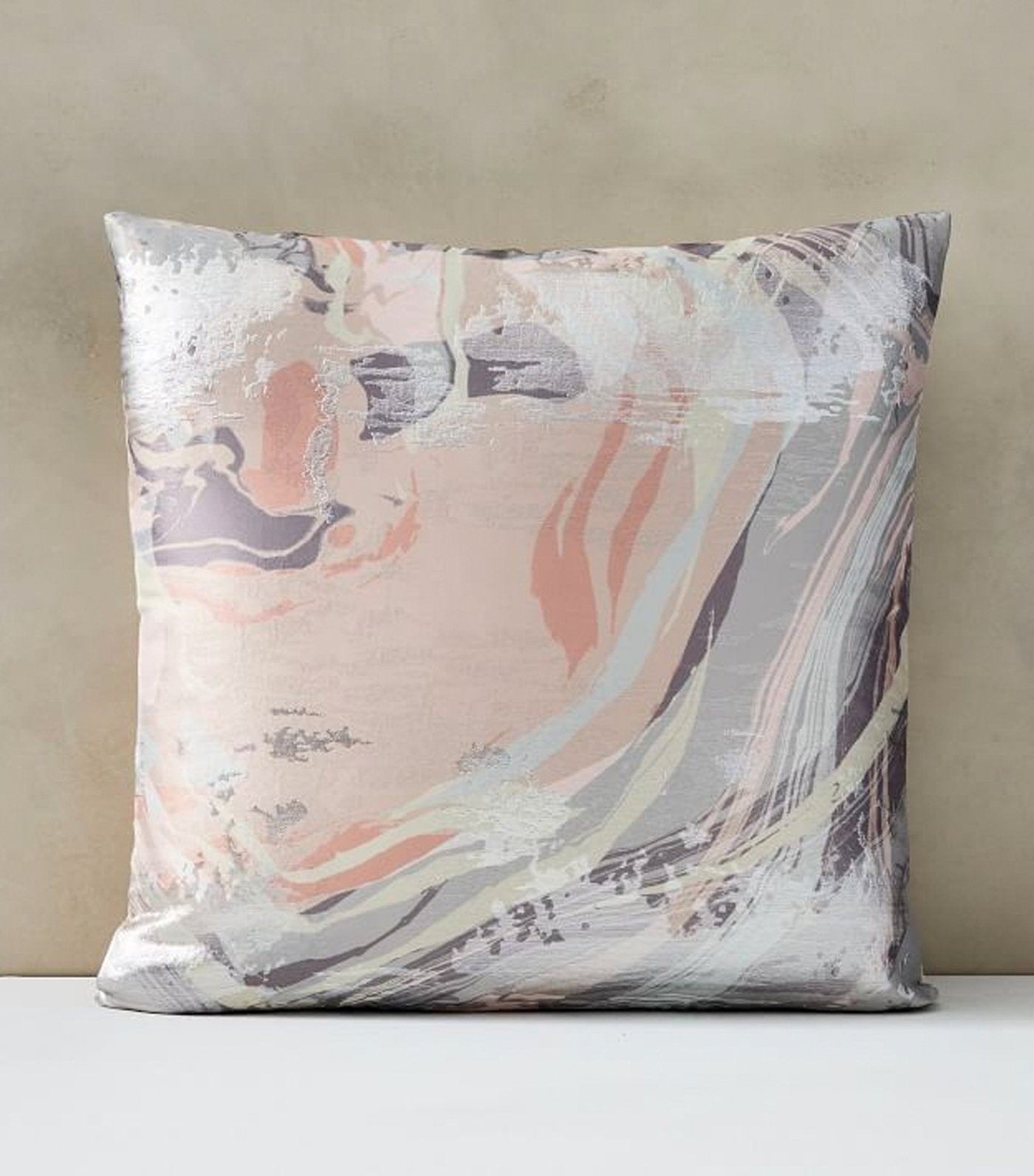 west elm Marble Swirl Brocade Pillow Cover