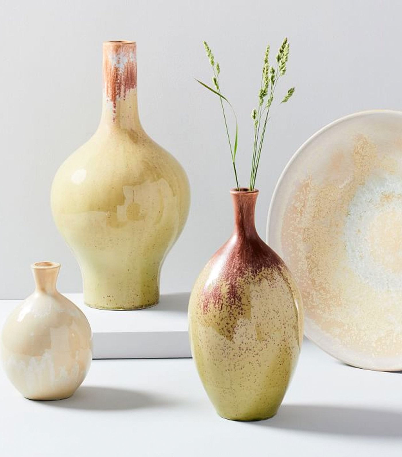 west elm Metallic Speckled Vase