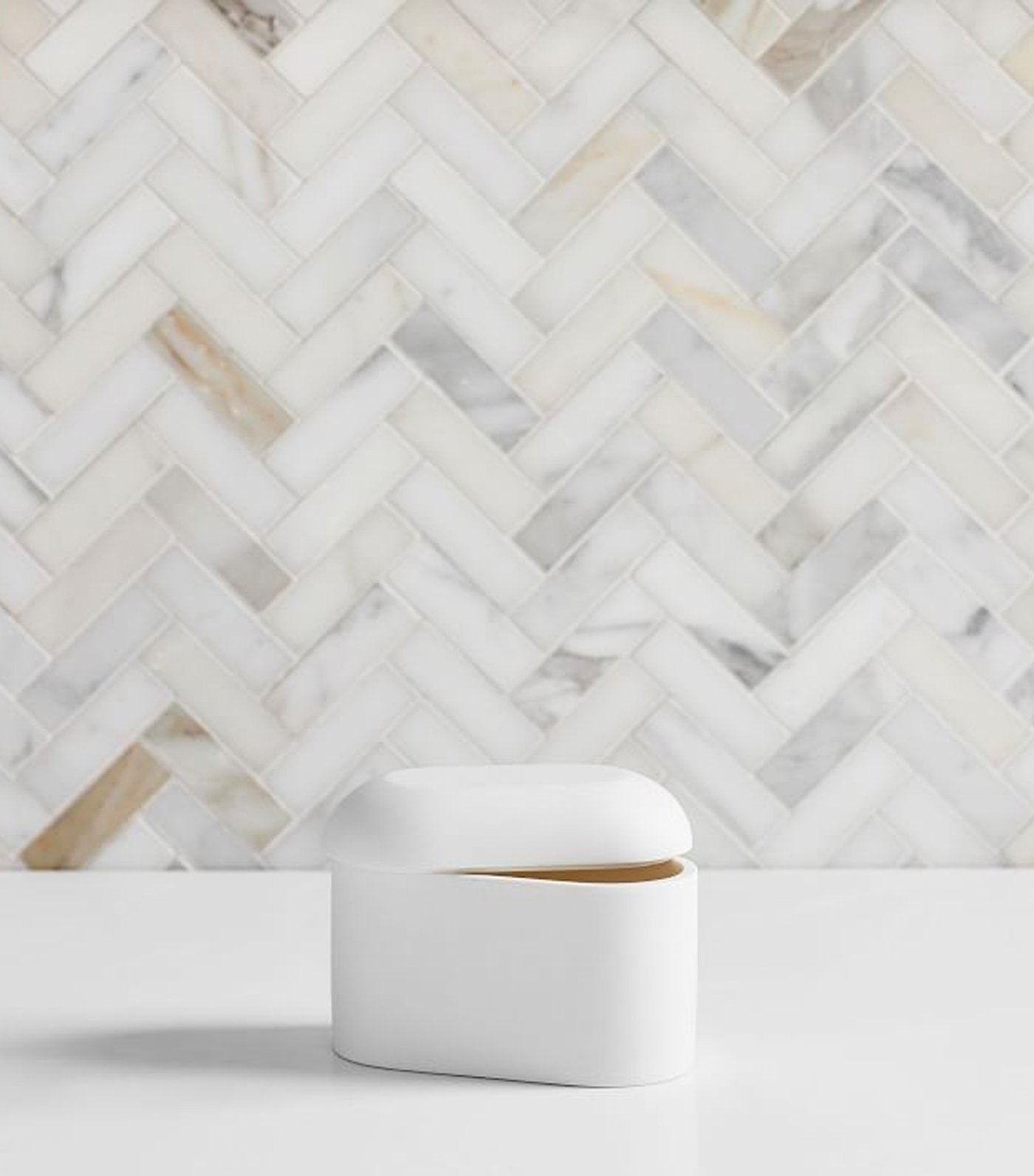 west elm Modern Resin Stone Bath Accessories