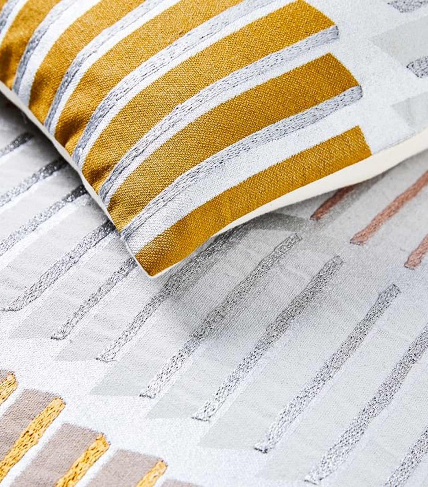 west elm Stacked Lines Pillow Cover
