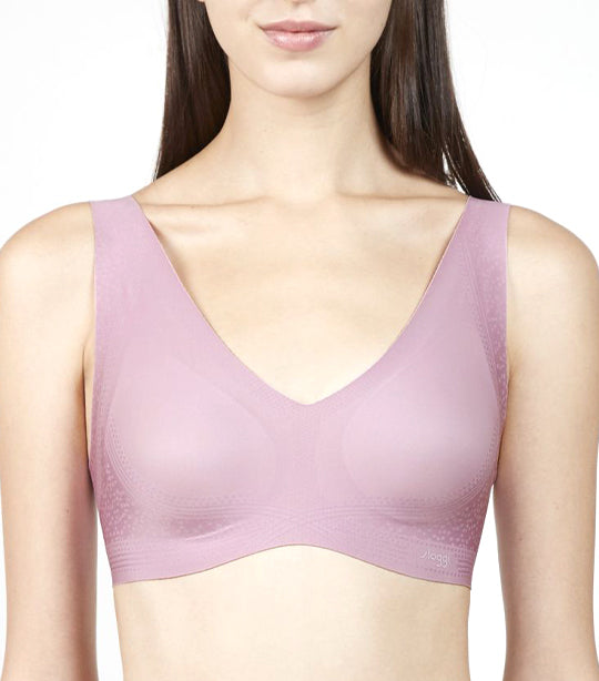 Zero Feel Non-wired Seamless Bra Lilac