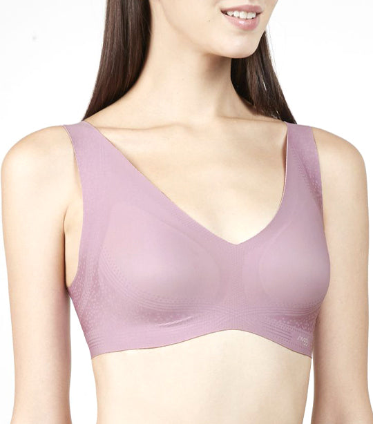 Zero Feel Non-wired Seamless Bra Lilac